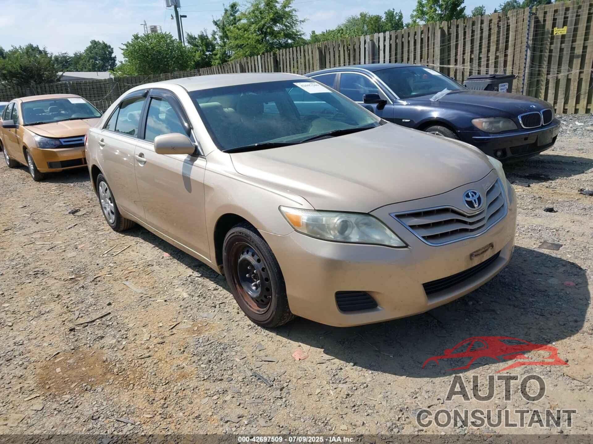 TOYOTA CAMRY 2010 - 4T4BF3EK3AR010469