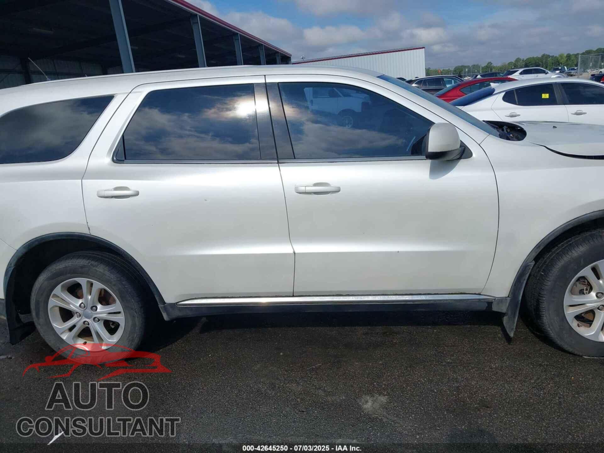 DODGE DURANGO 2012 - 1C4RDHAG9CC237210