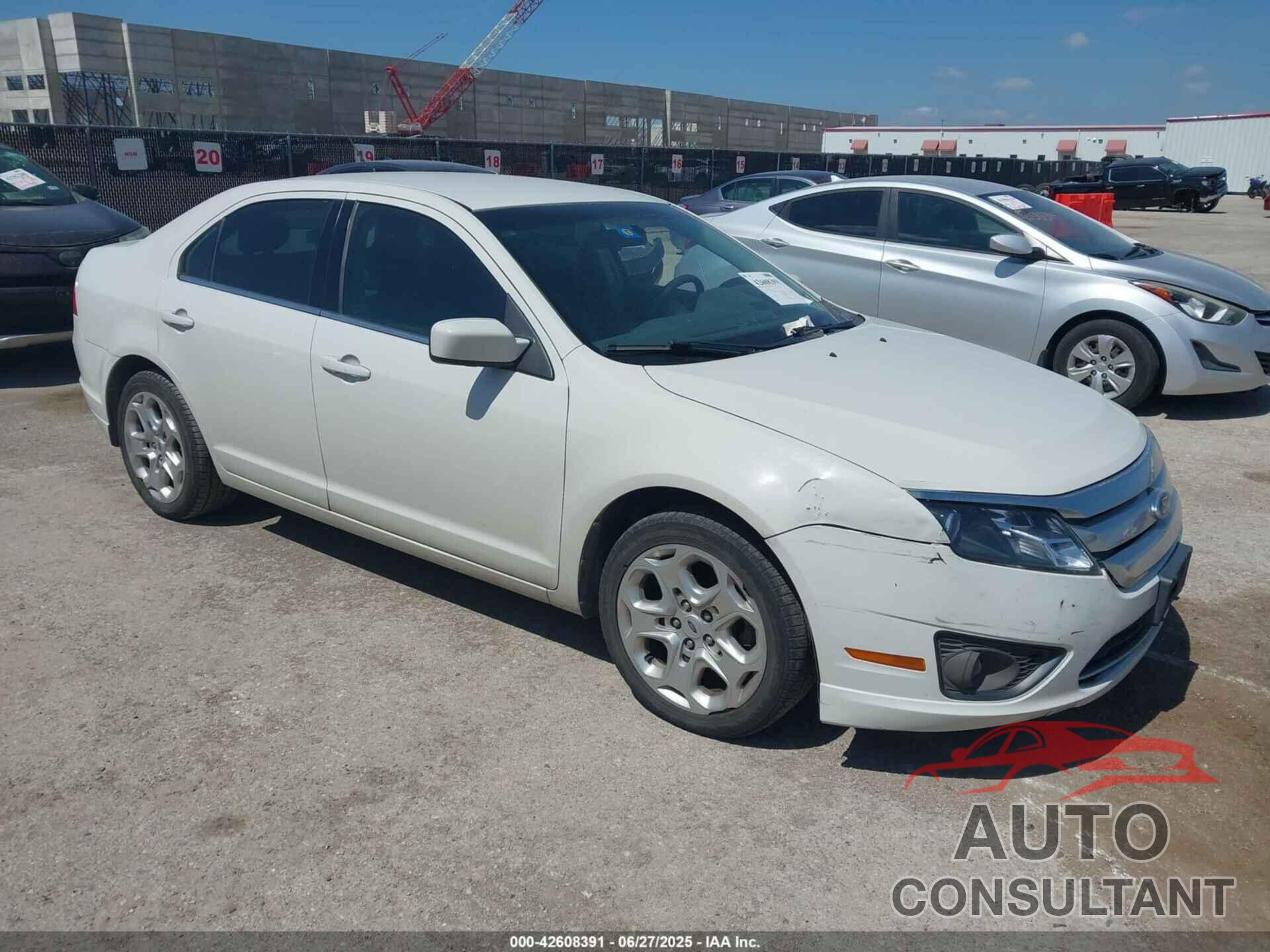 FORD FUSION 2011 - 3FAHP0HAXBR107237