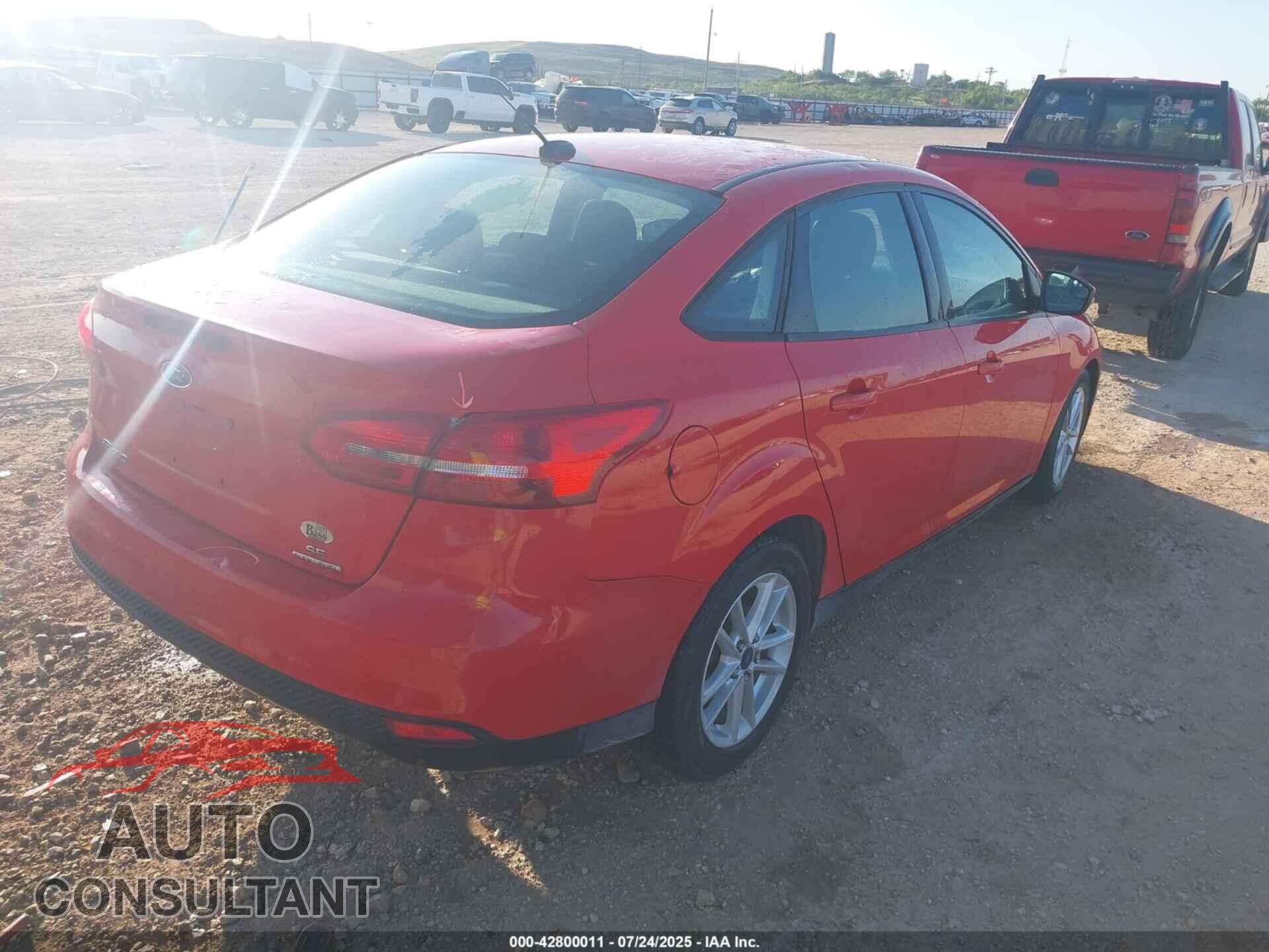 FORD FOCUS 2016 - 1FADP3F27GL214005