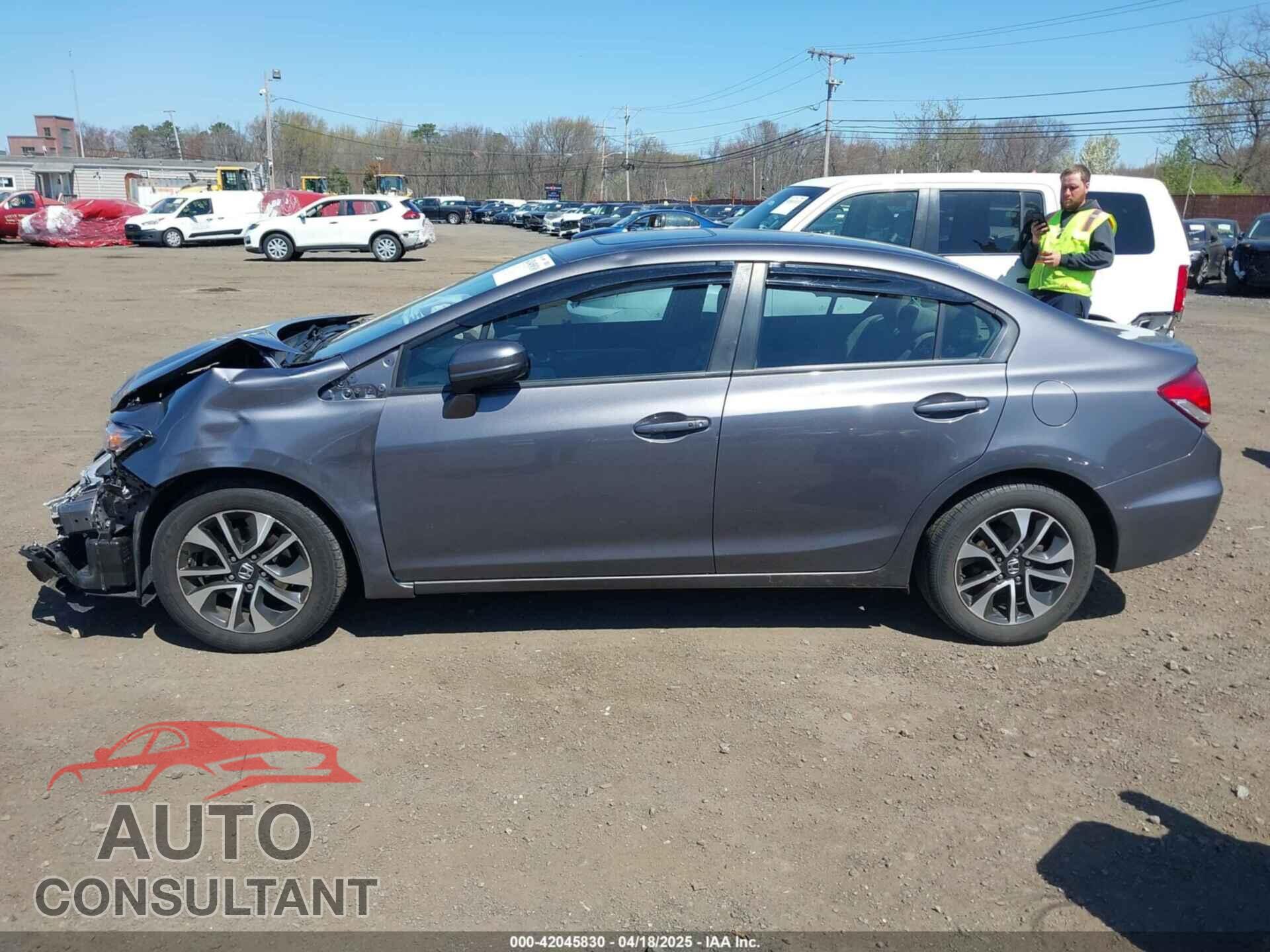 HONDA CIVIC 2015 - 19XFB2F8XFE252464