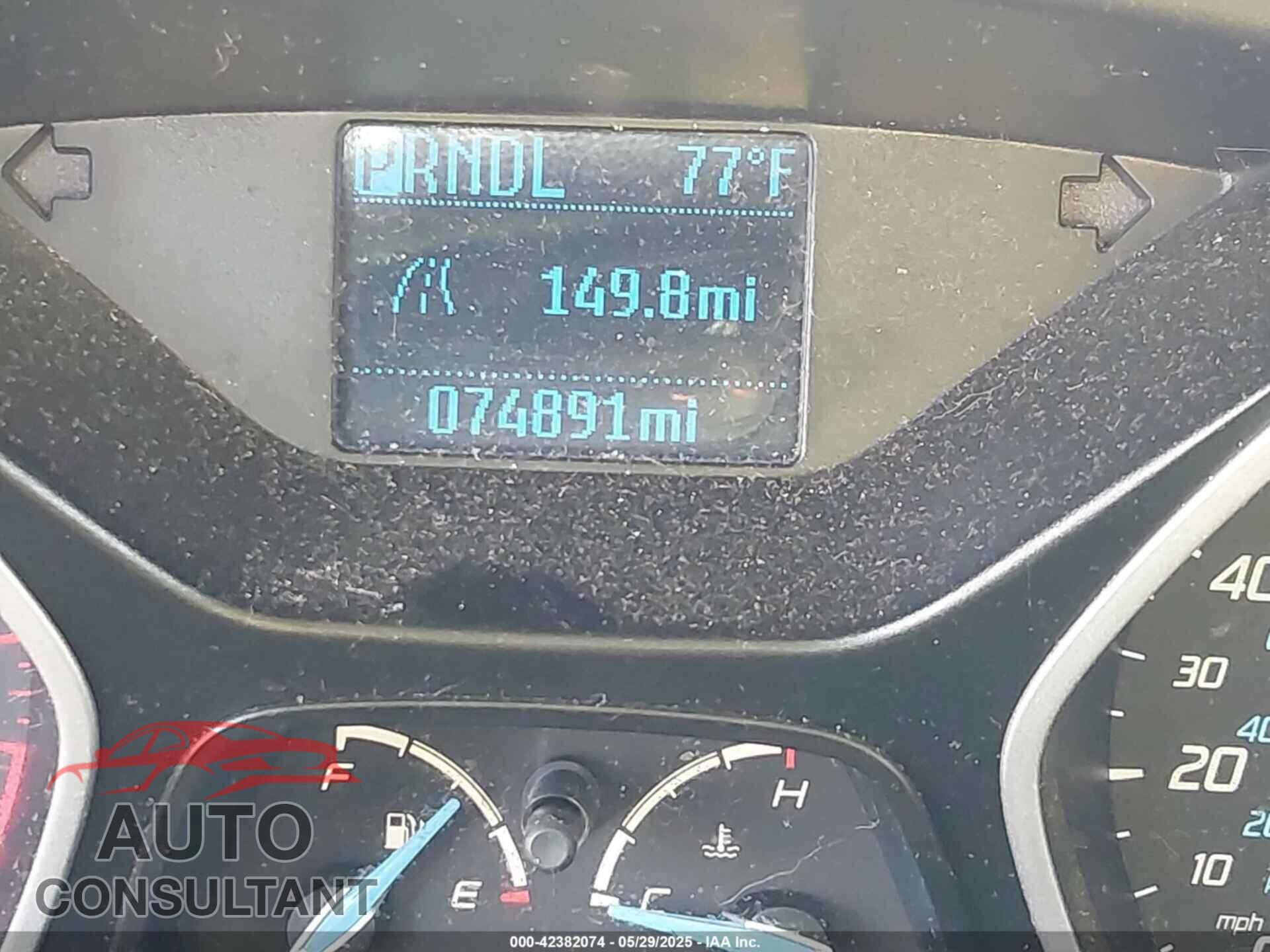 FORD FOCUS 2012 - 1FAHP3E25CL155405