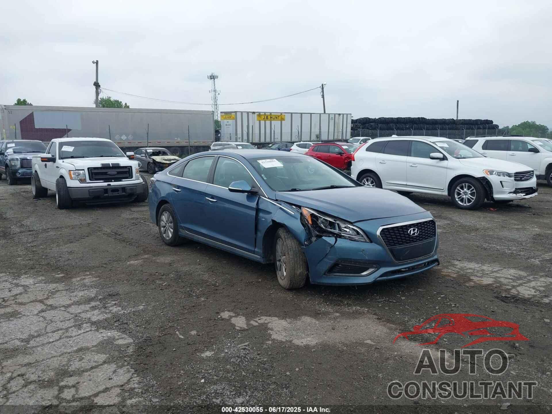 HYUNDAI SONATA HYBRID 2016 - KMHE24L1XGA036578