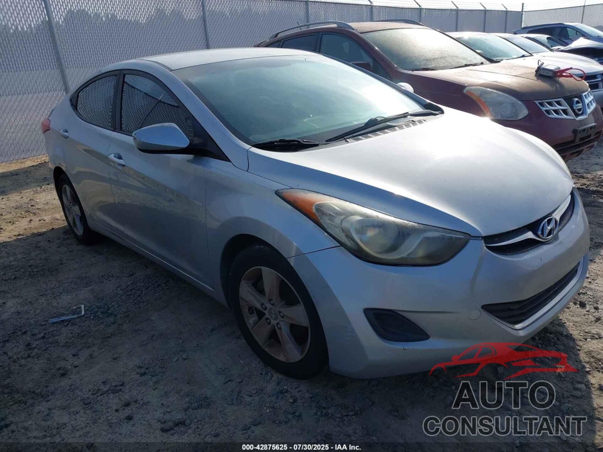 HYUNDAI ELANTRA 2011 - 5NPDH4AE2BH019215