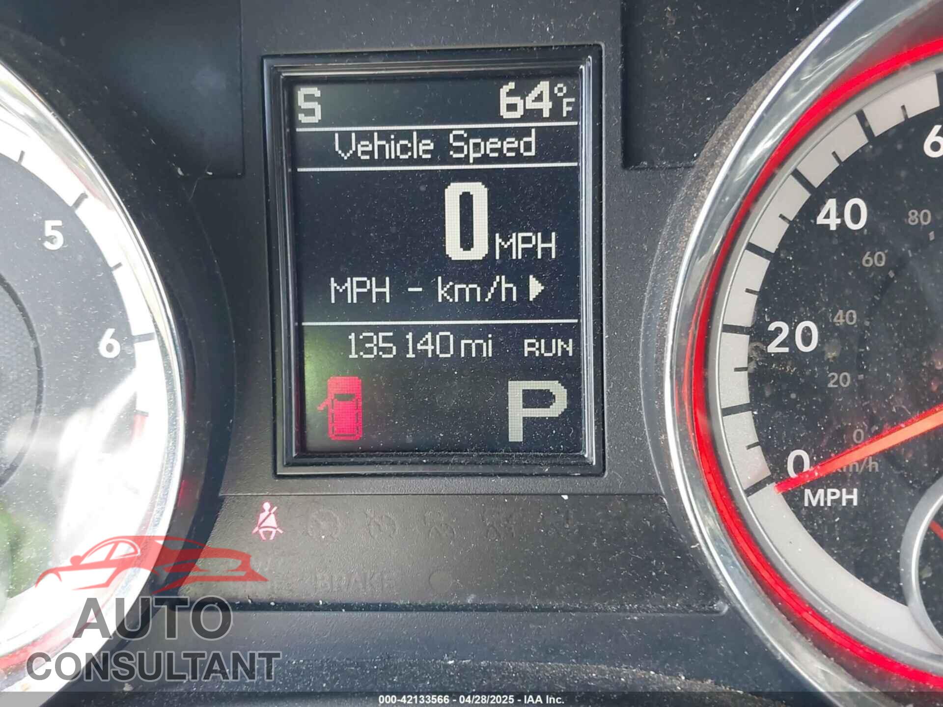 DODGE DURANGO 2012 - 1C4RDJDG7CC309153