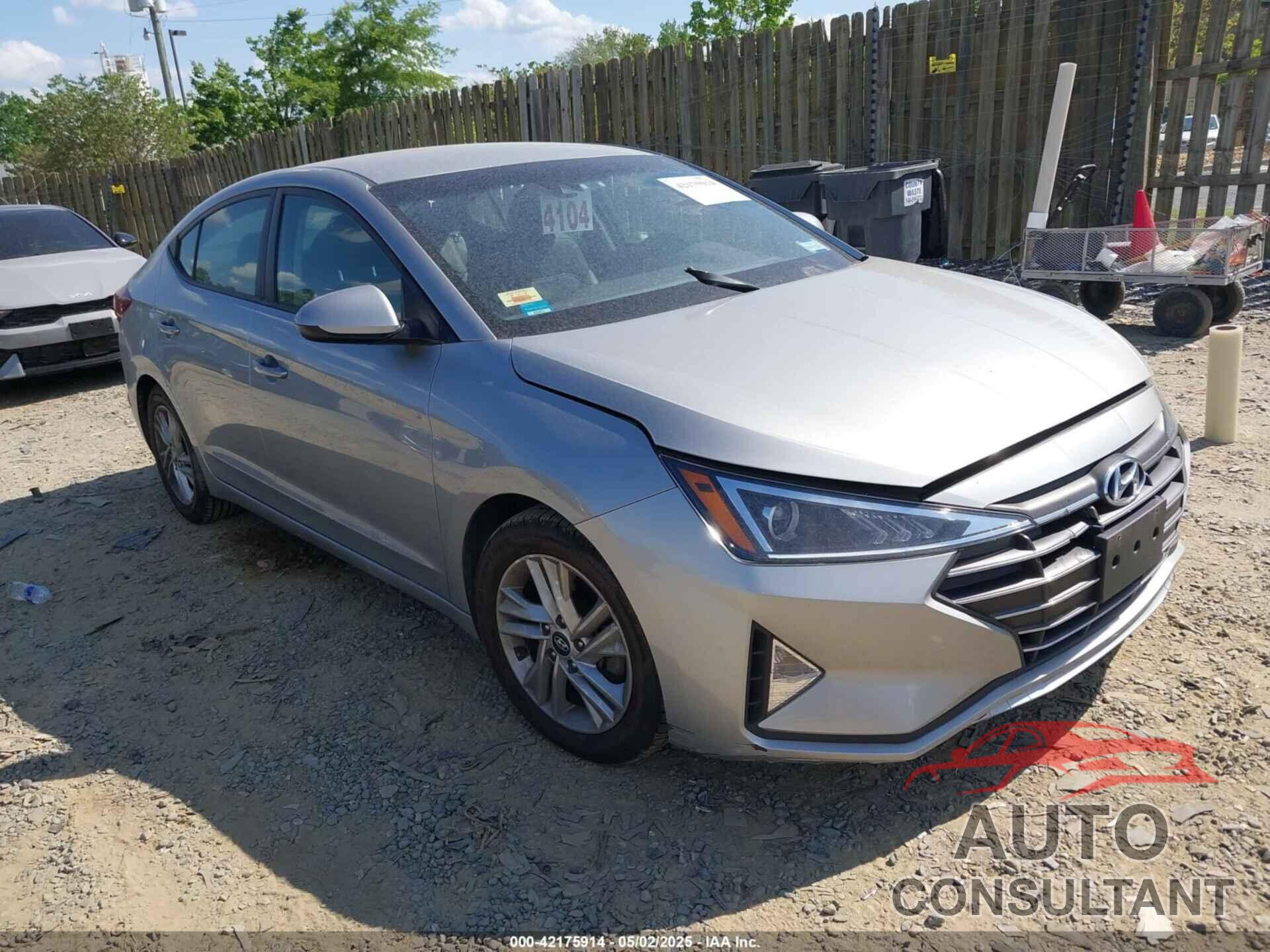 HYUNDAI ELANTRA 2020 - 5NPD84LF3LH581034
