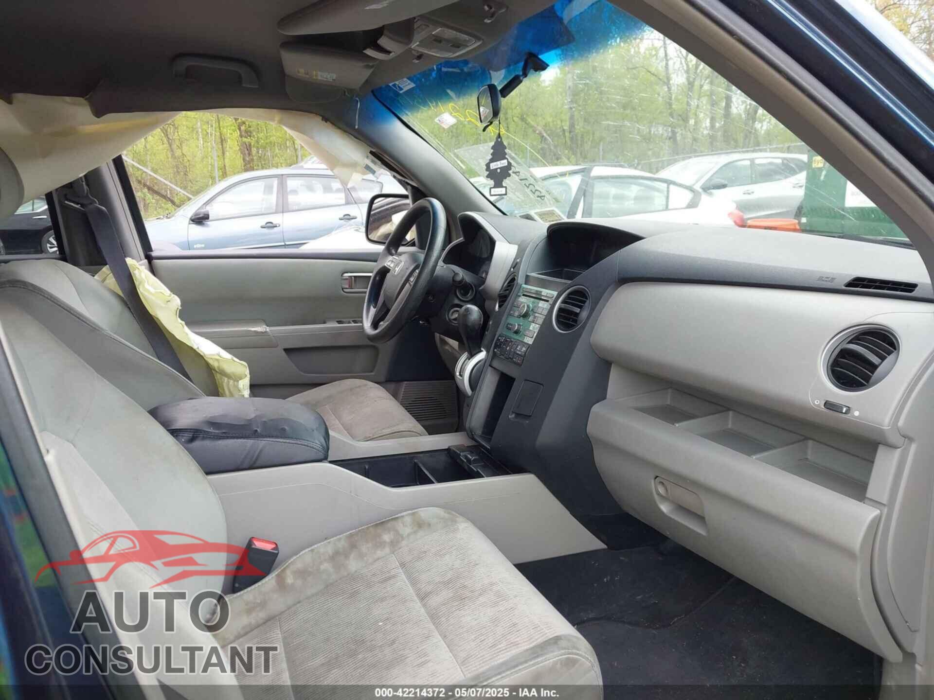 HONDA PILOT 2009 - 5FNYF48459B047359