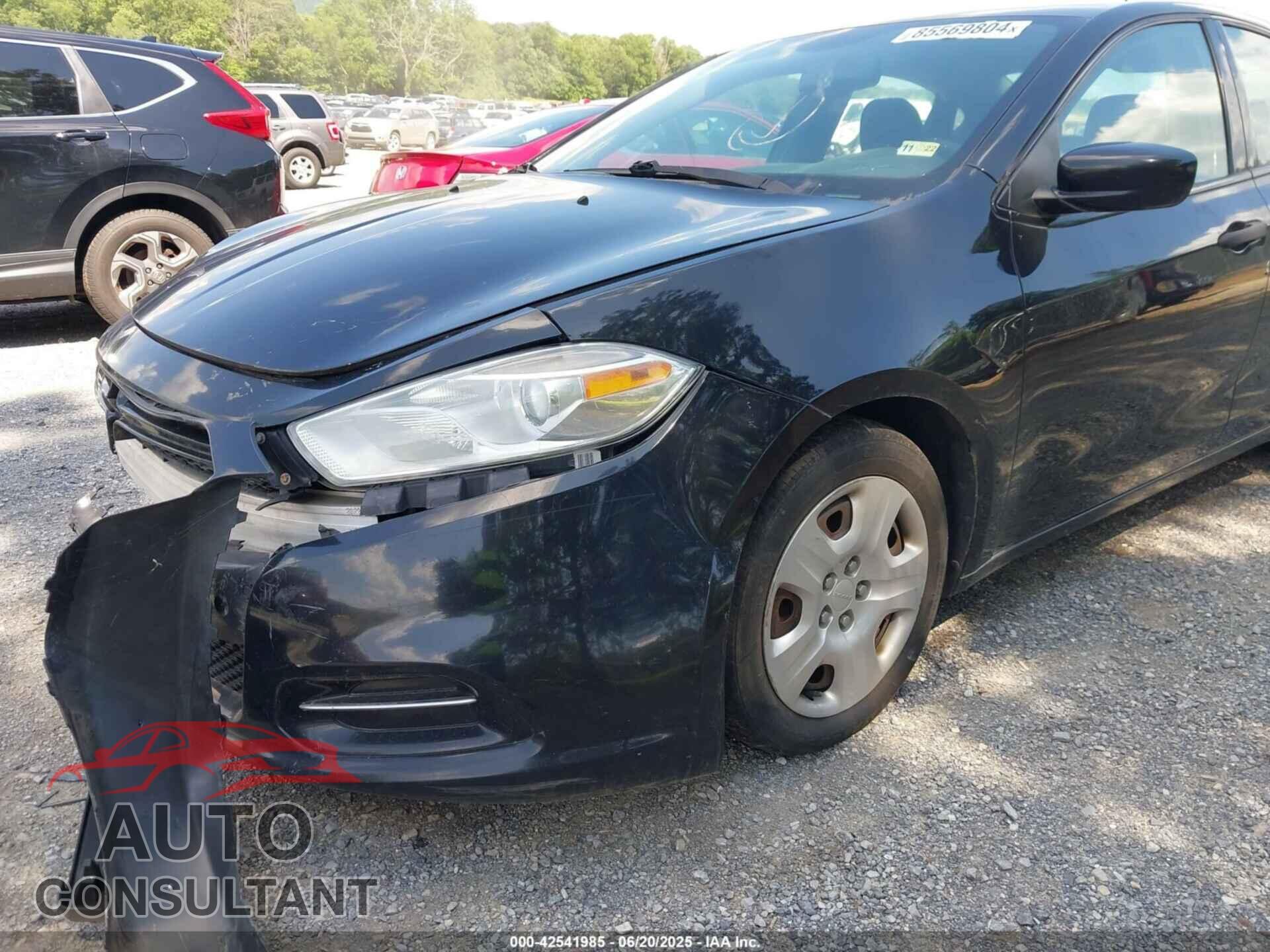 DODGE DART 2013 - 1C3CDFAA8DD287361