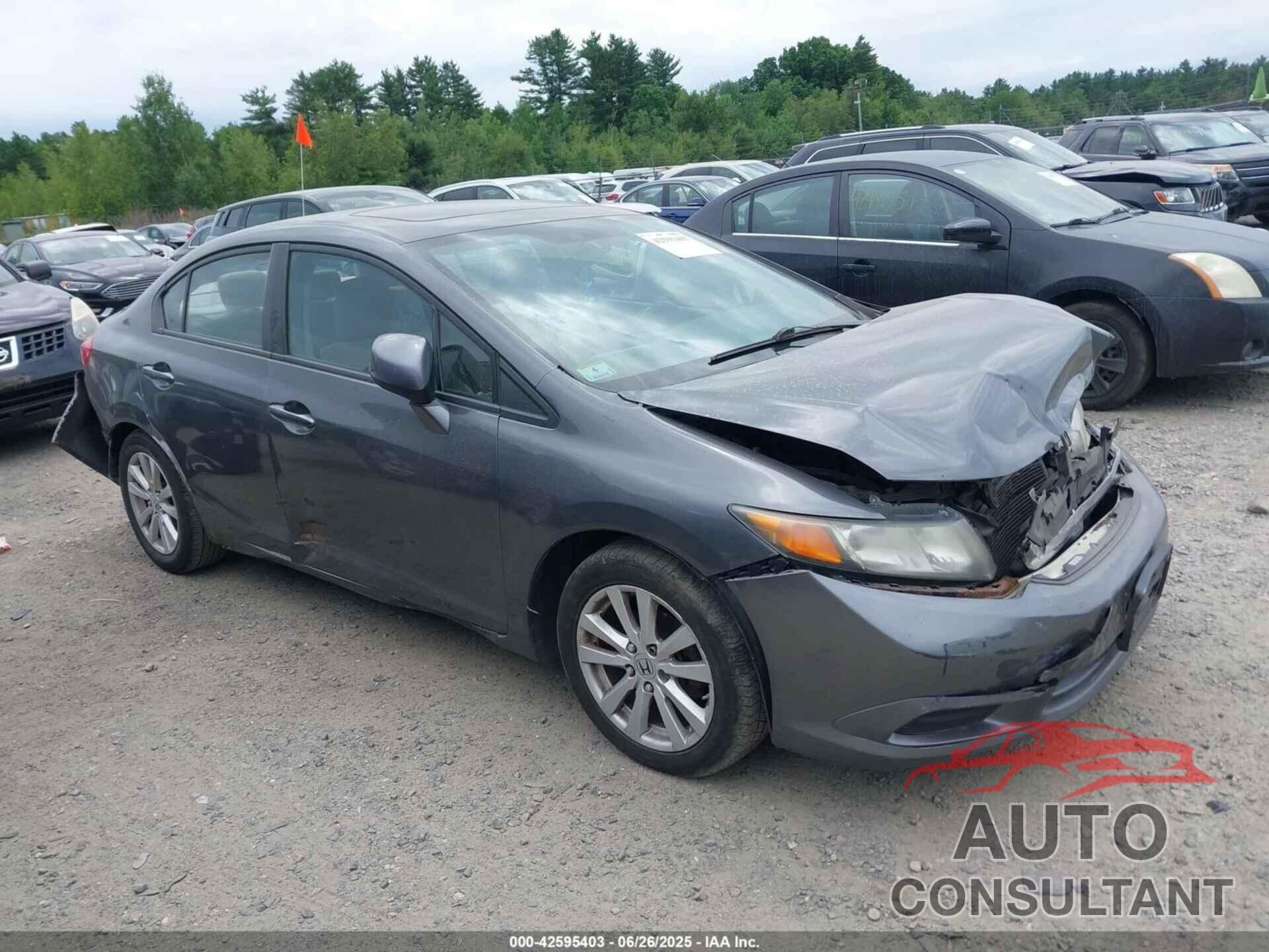 HONDA CIVIC 2012 - 2HGFB2F99CH540681
