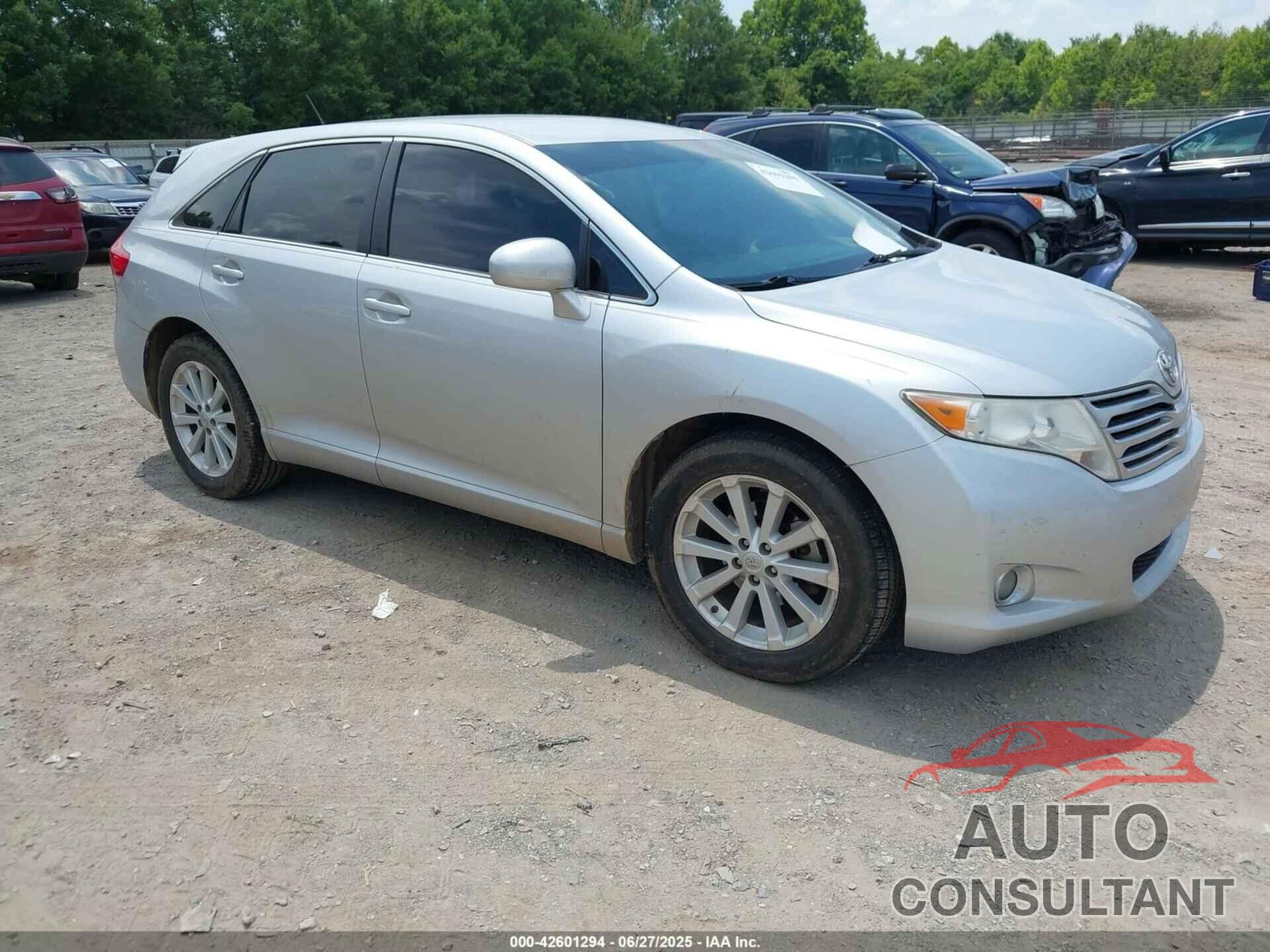 TOYOTA VENZA 2009 - 4T3ZE11A19U008896
