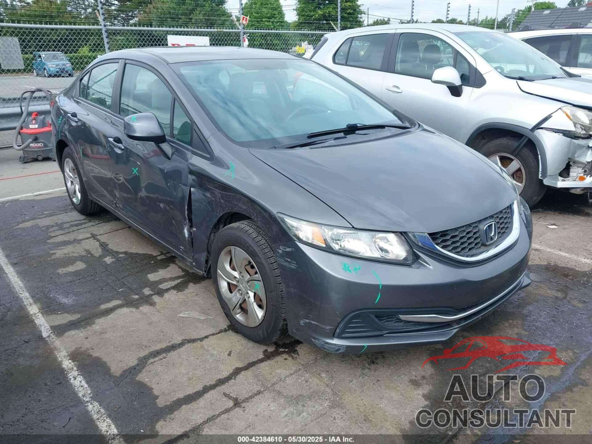 HONDA CIVIC 2013 - 2HGFB2F53DH595643