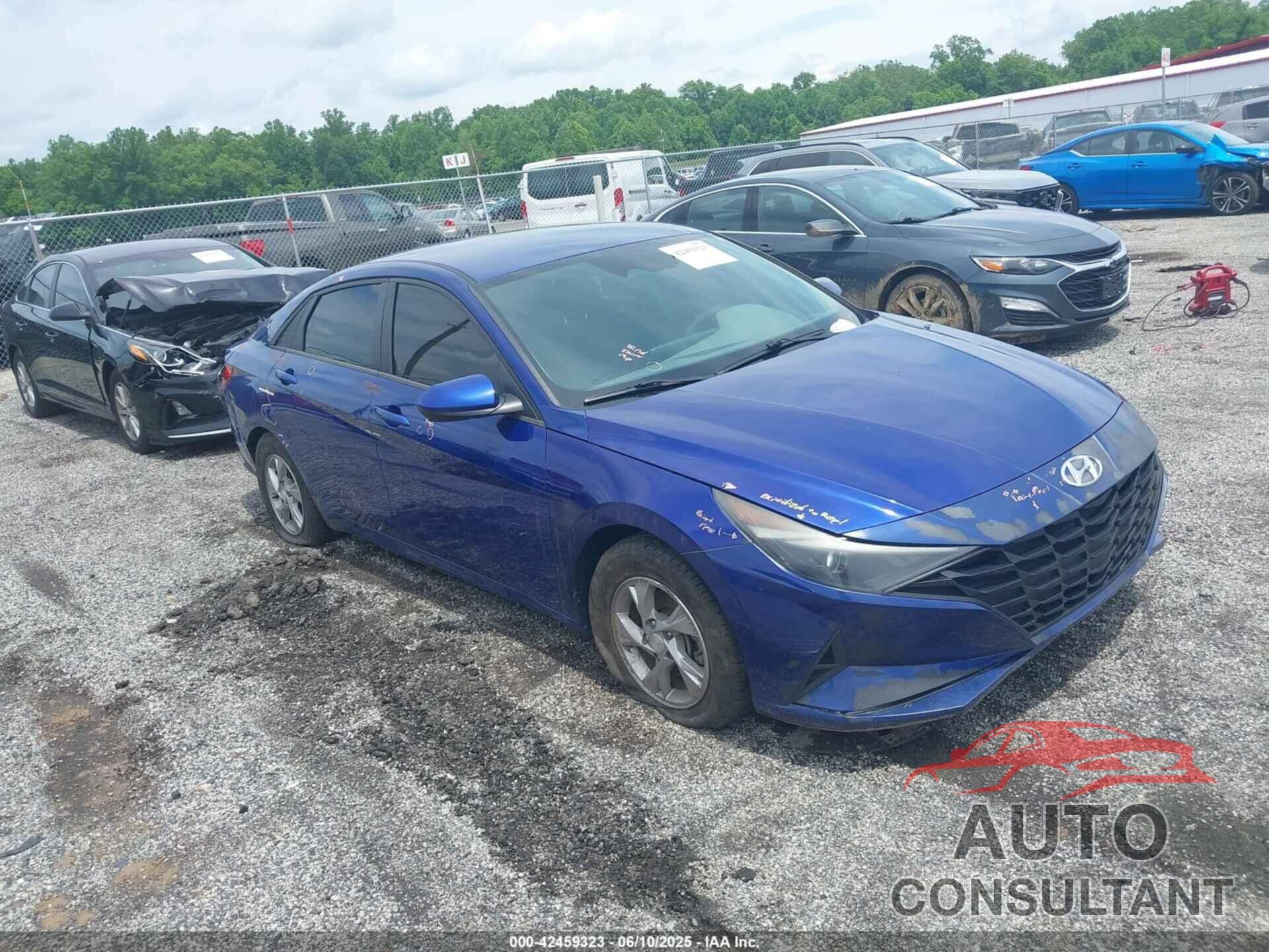 HYUNDAI ELANTRA 2021 - 5NPLL4AG7MH030001