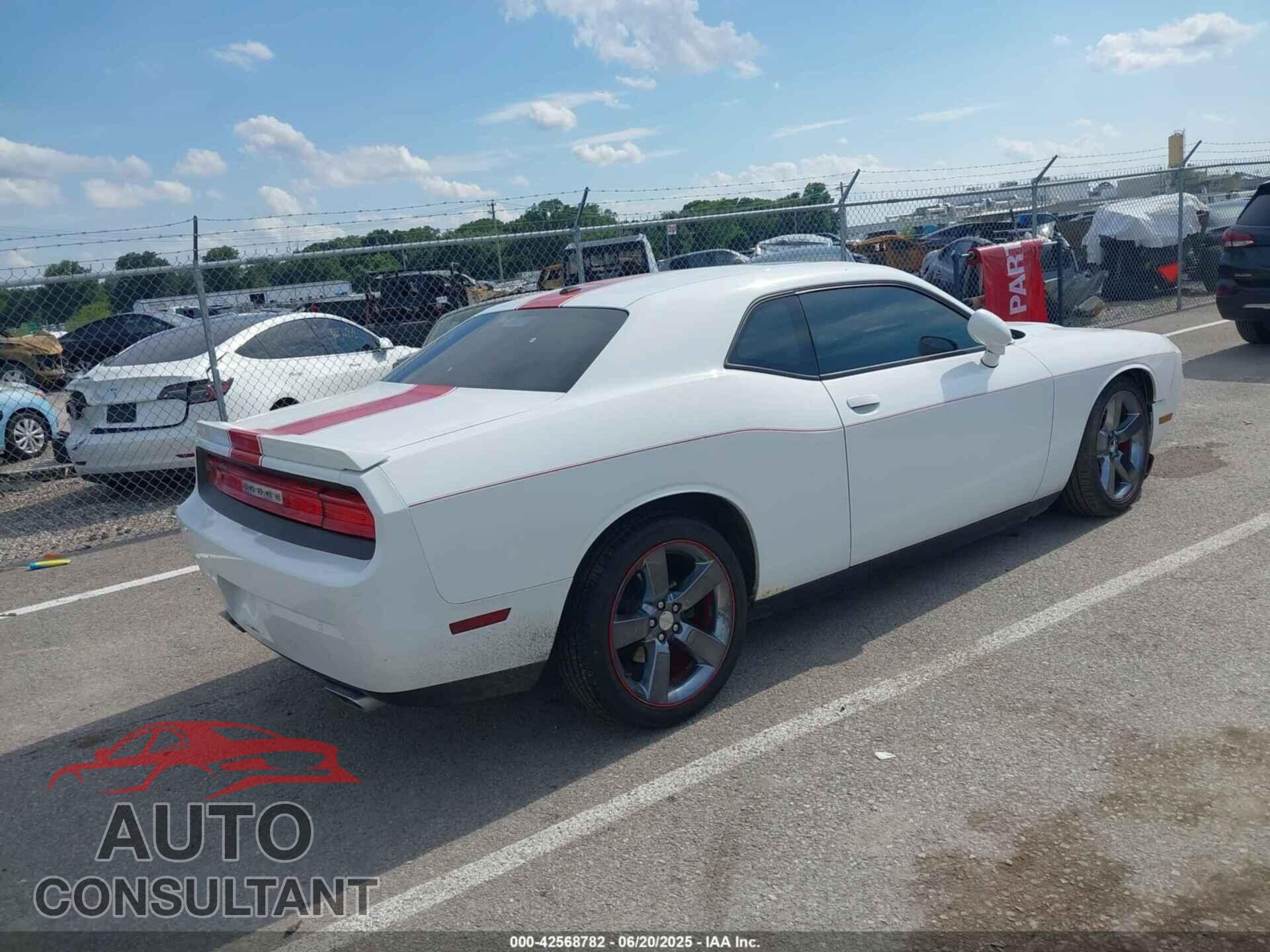 DODGE CHALLENGER 2014 - 2C3CDYAG3EH122516