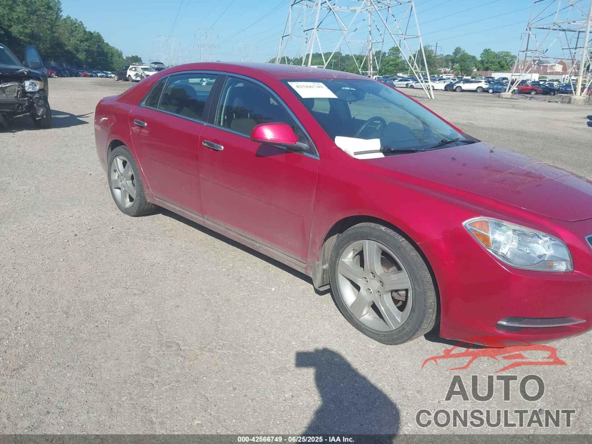 CHEVROLET MALIBU 2012 - 1G1ZC5E00CF325150