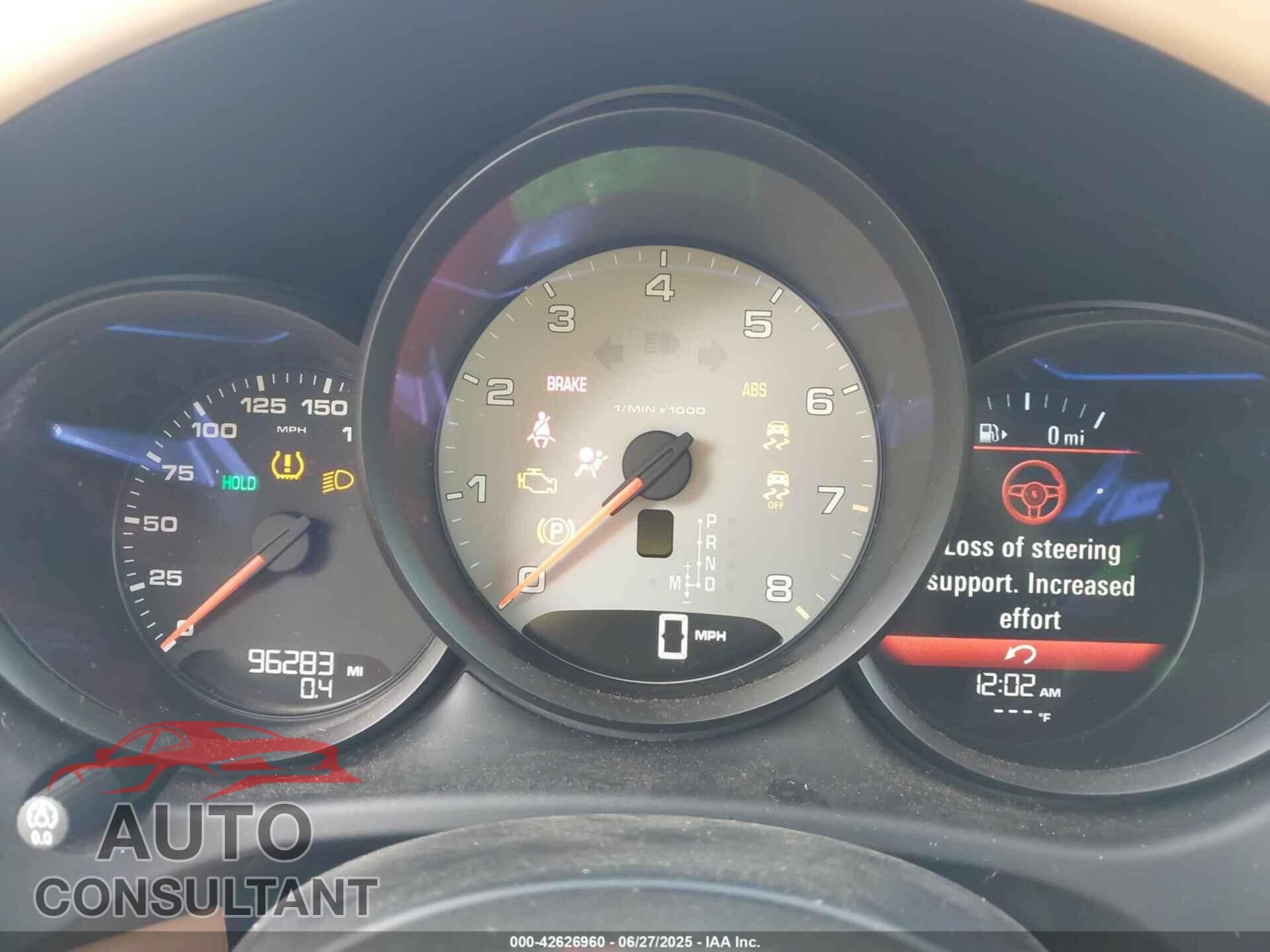 PORSCHE MACAN 2015 - WP1AB2A5XFLB59652