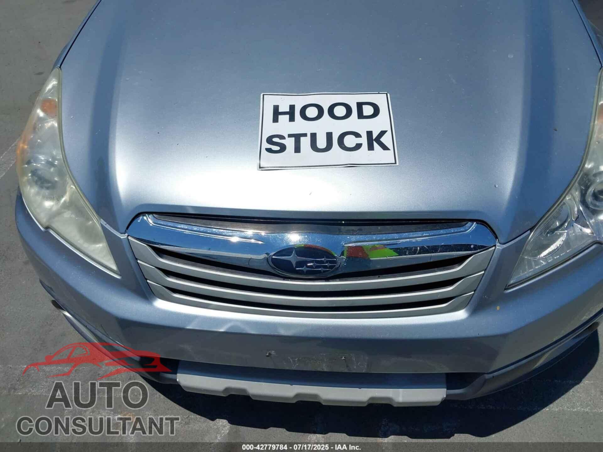 SUBARU OUTBACK 2012 - 4S4BRBLCXC3204741