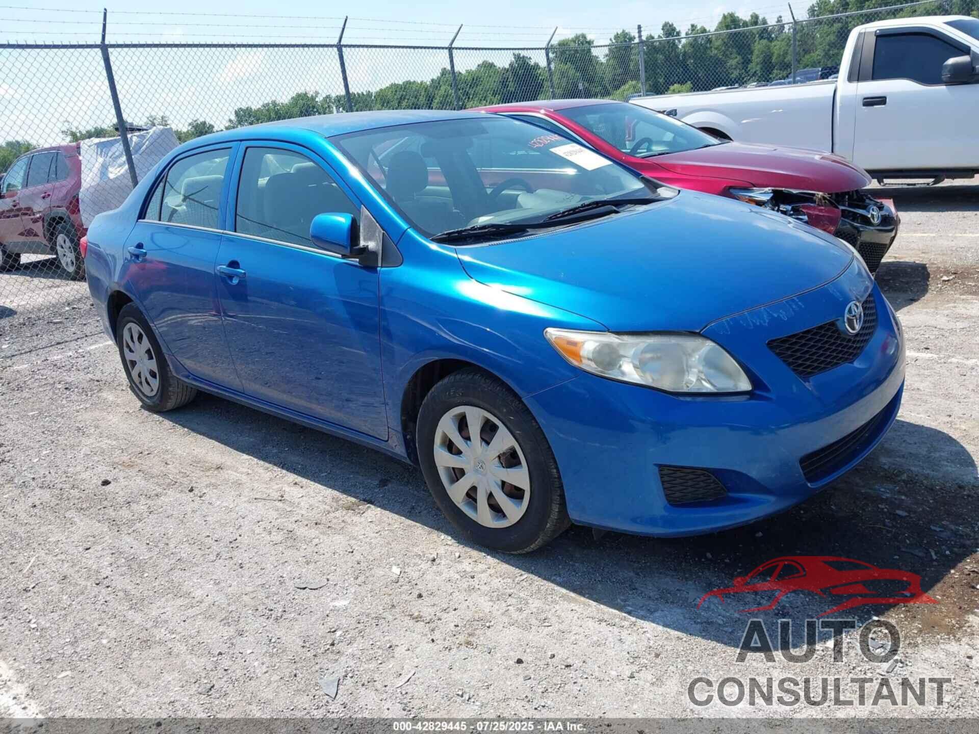 TOYOTA COROLLA 2009 - JTDBL40E69J021641