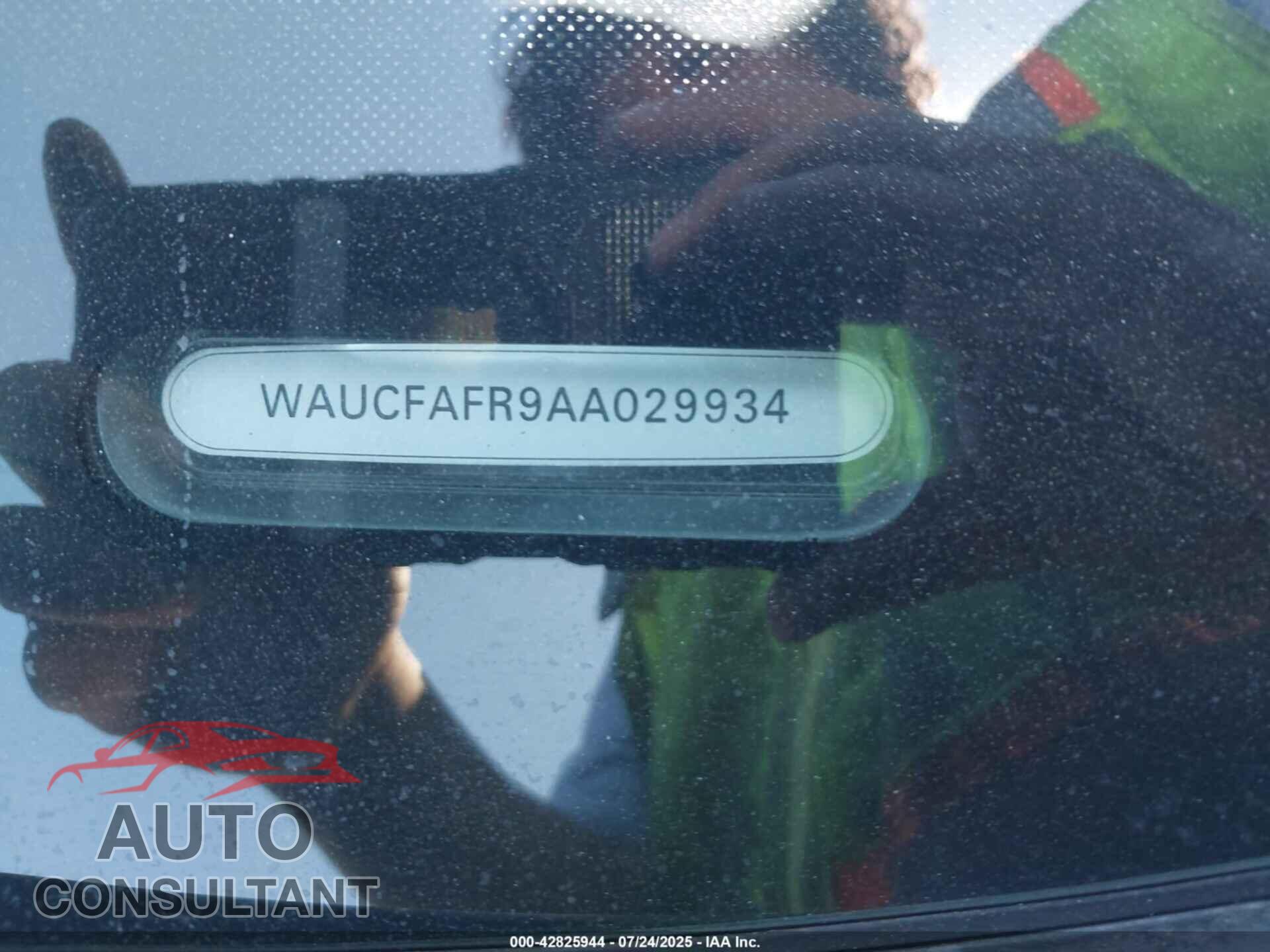 AUDI A5 2010 - WAUCFAFR9AA029934