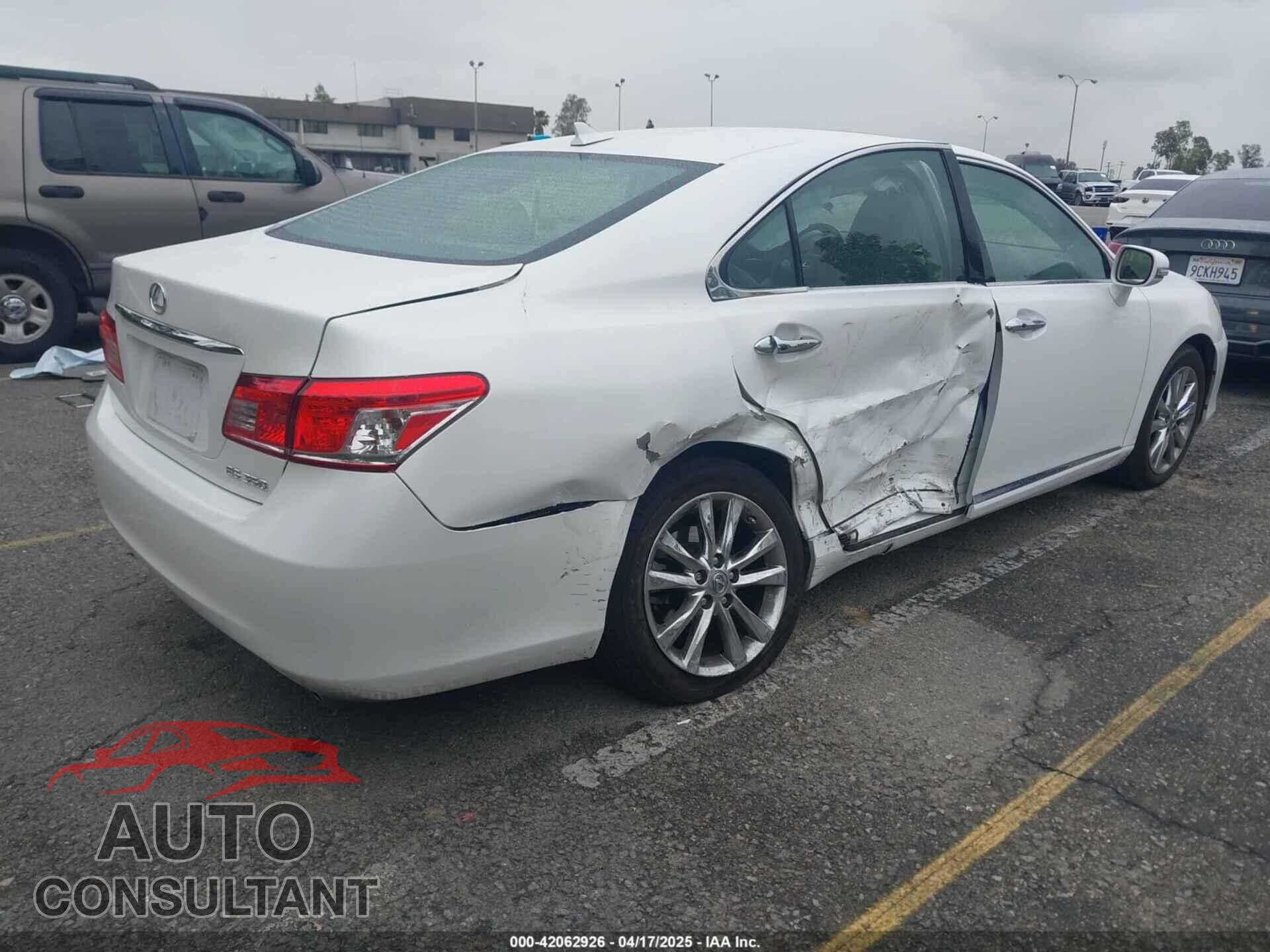 LEXUS ES 350 2011 - JTHBK1EG8B2425485