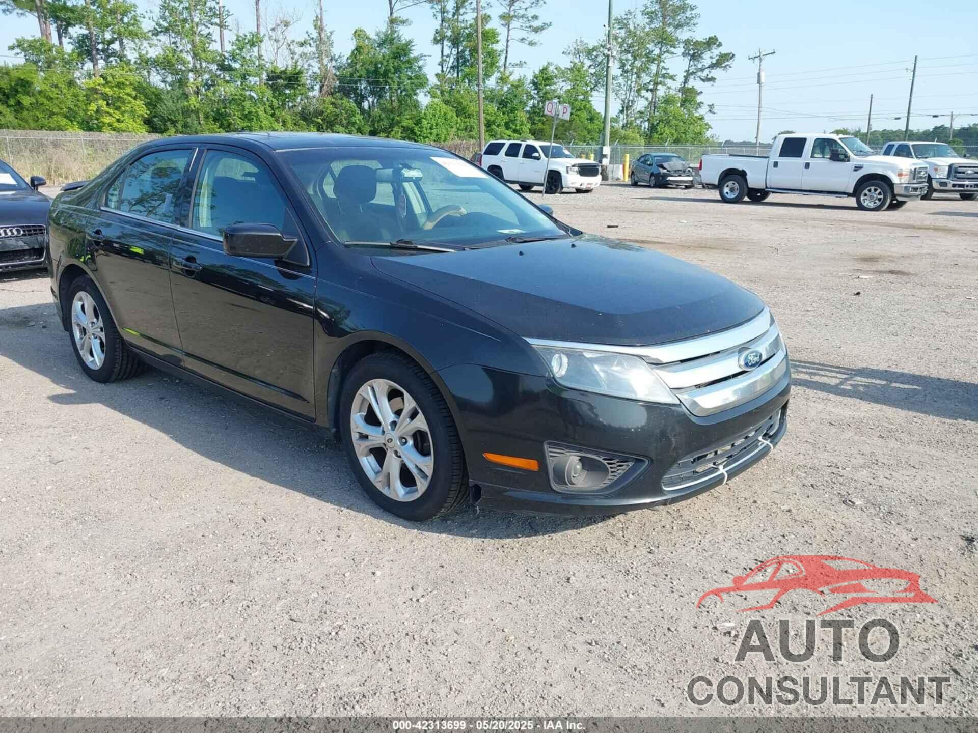 FORD FUSION 2012 - 3FAHP0HA4CR428837