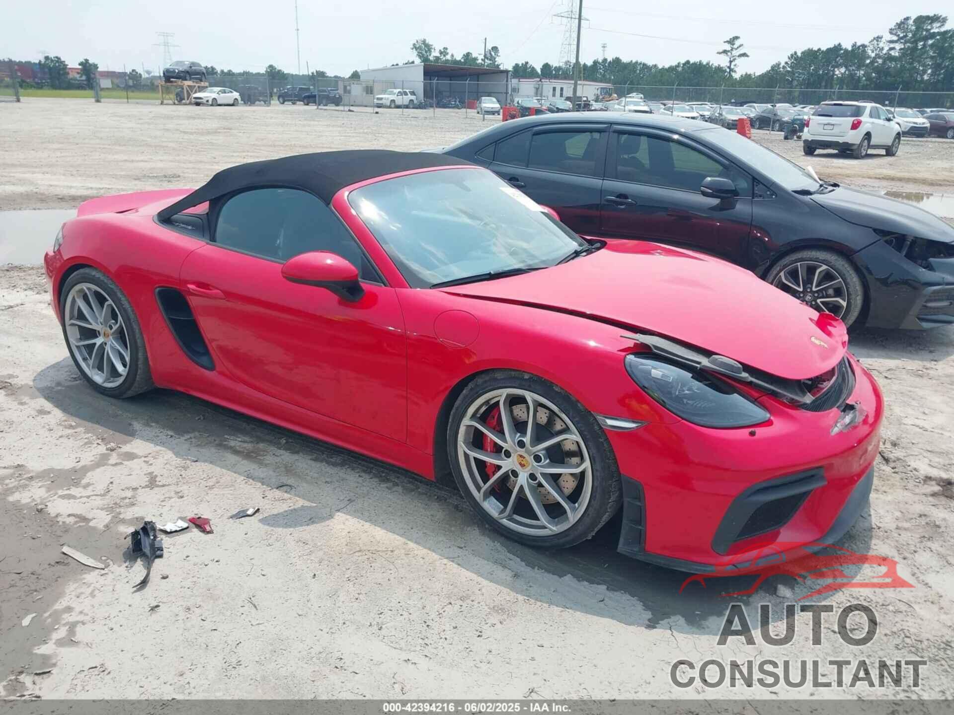PORSCHE 718 SPYDER 2020 - WP0CC2A80LS240291