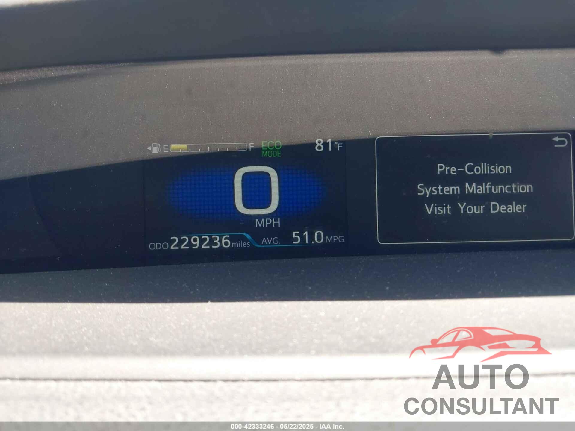 TOYOTA PRIUS 2021 - JTDKAMFU4M3143948