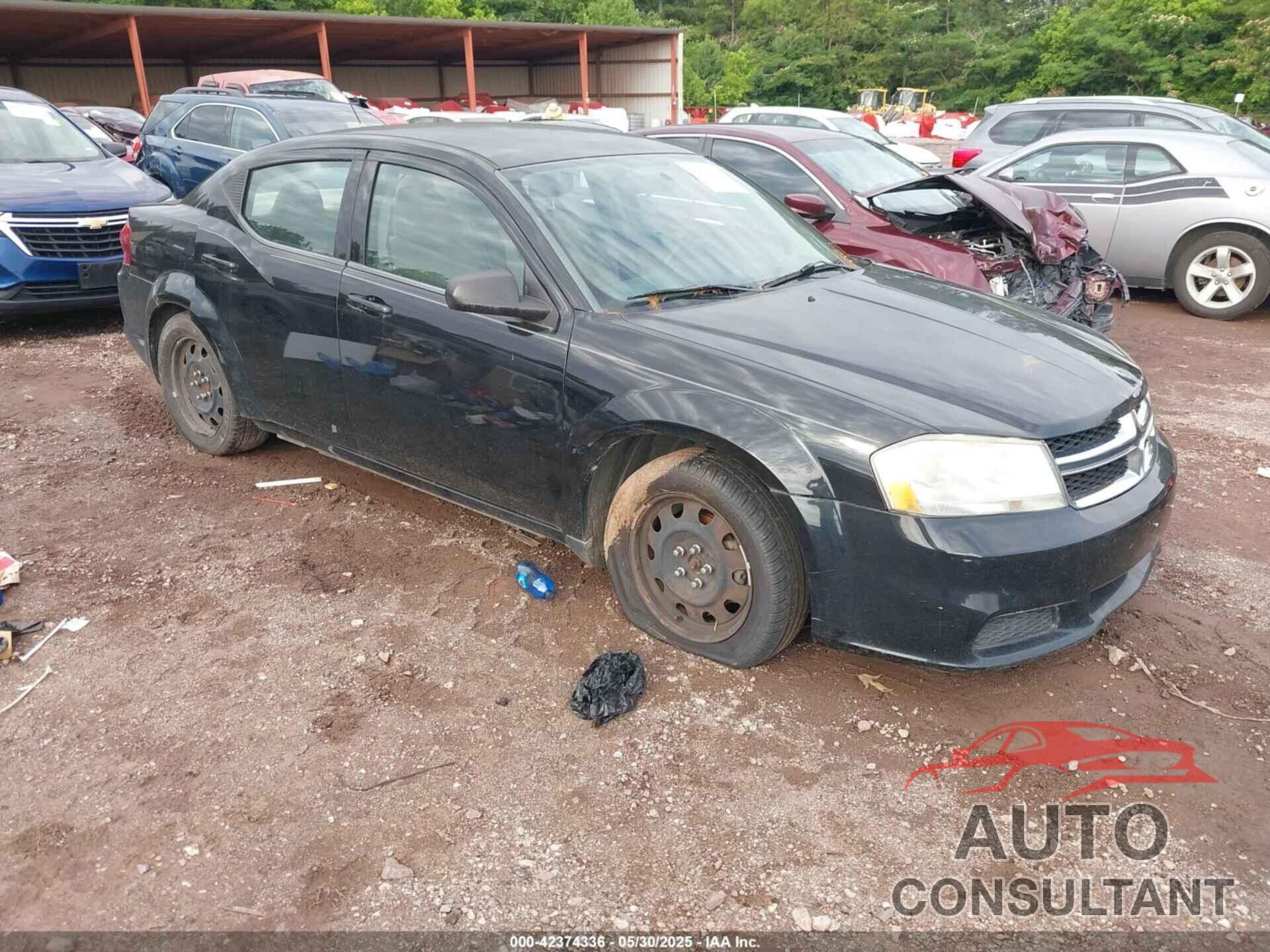 DODGE AVENGER 2013 - 1C3CDZAB0DN730980