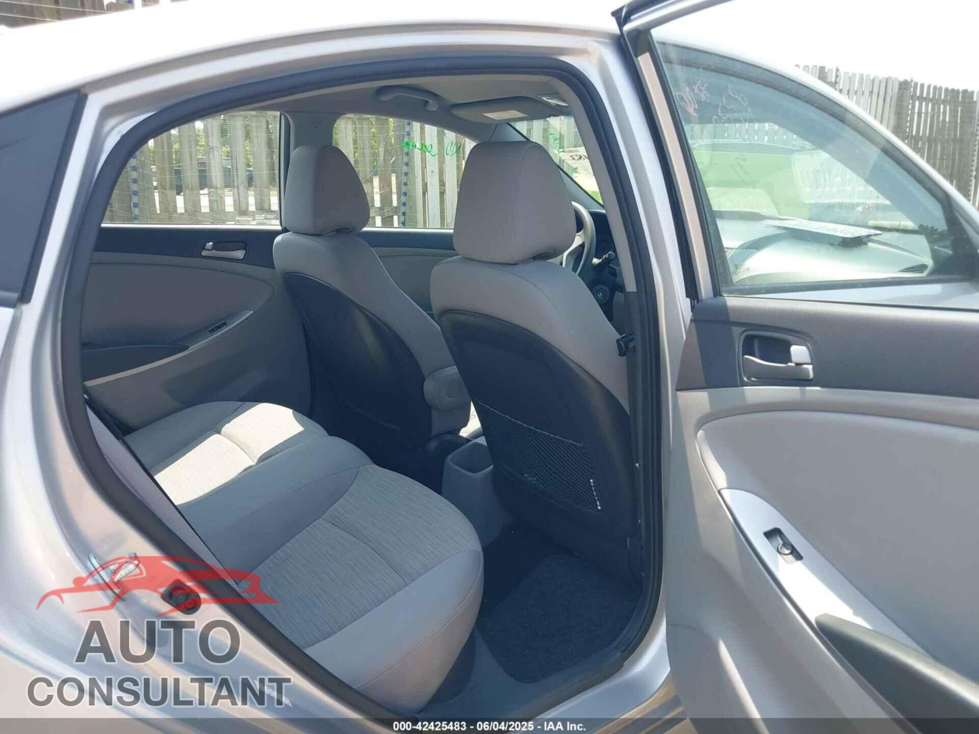 HYUNDAI ACCENT 2017 - KMHCT4AE7HU233282
