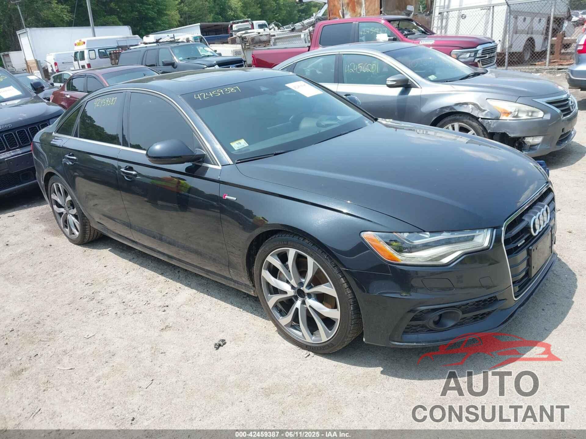 AUDI A6 2012 - WAUJGAFC6CN165367
