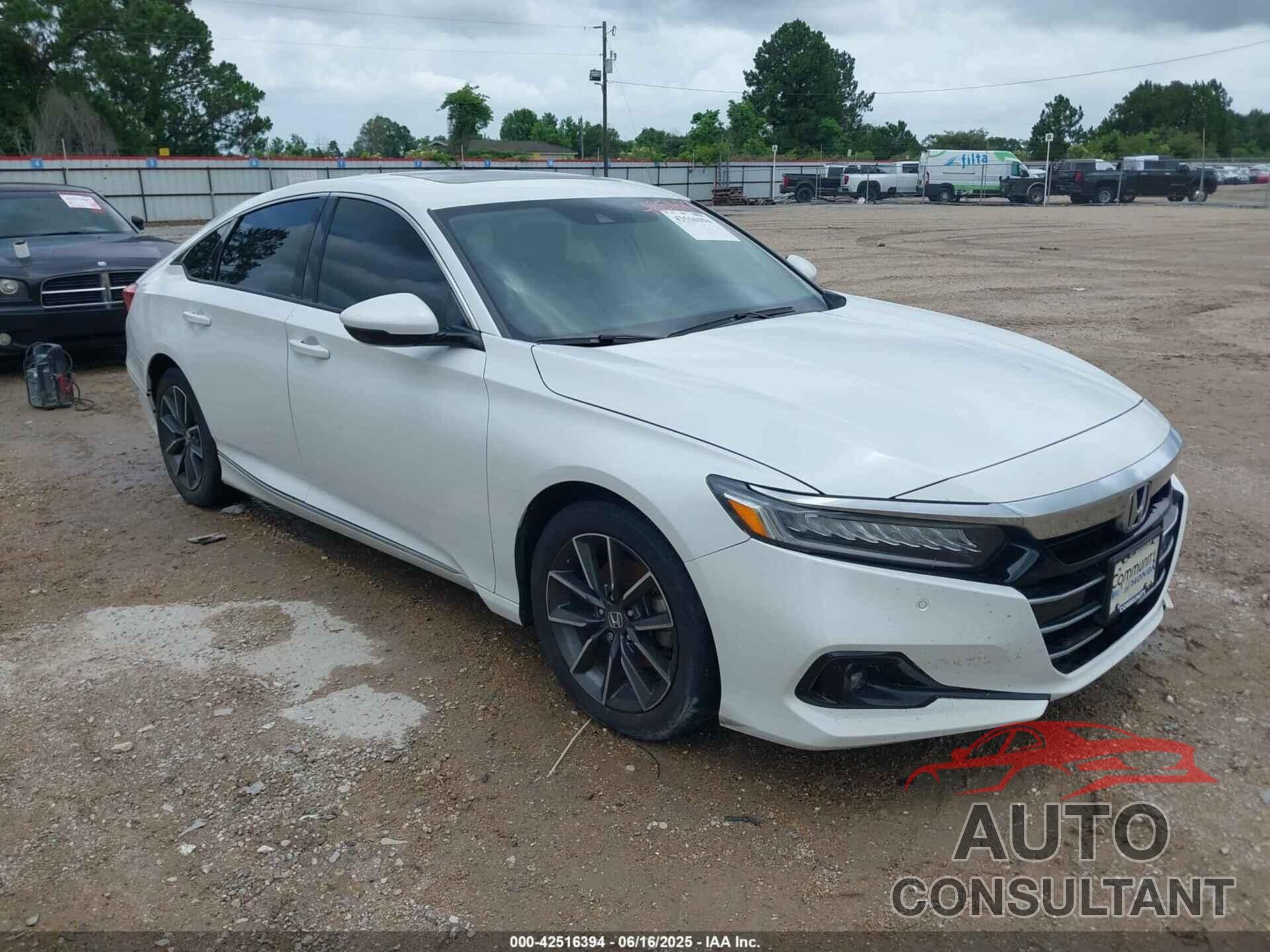 HONDA ACCORD 2021 - 1HGCV1F54MA081514
