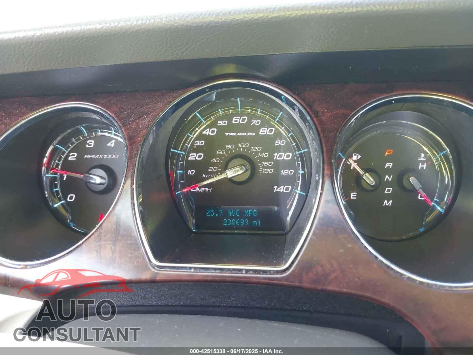 FORD TAURUS 2012 - 1FAHP2EW9CG110327