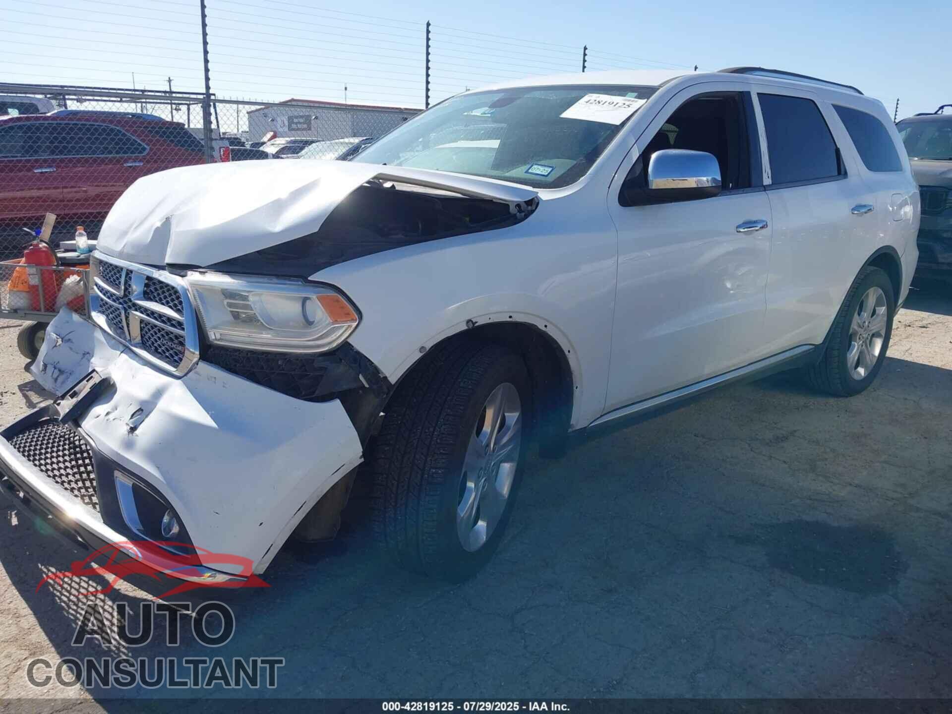 DODGE DURANGO 2014 - 1C4RDHAG8EC596549