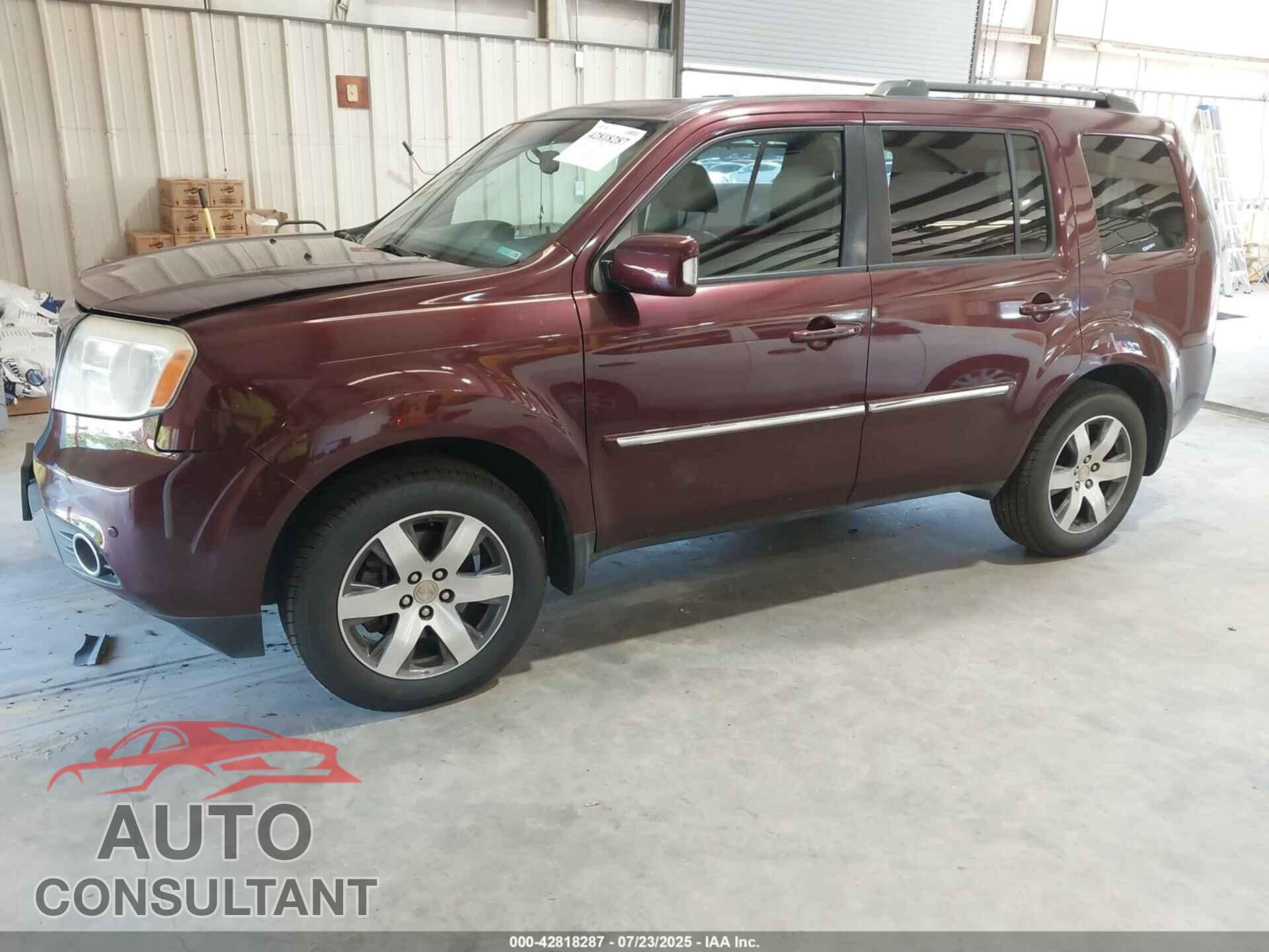 HONDA PILOT 2015 - 5FNYF3H99FB016035