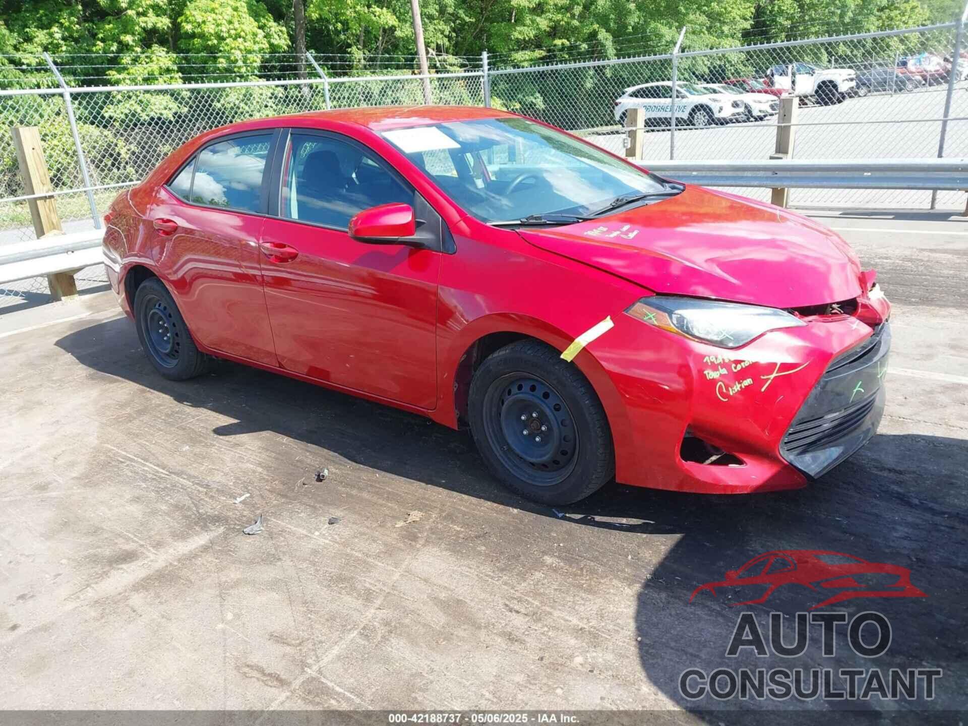 TOYOTA COROLLA 2018 - 2T1BURHE4JC053986