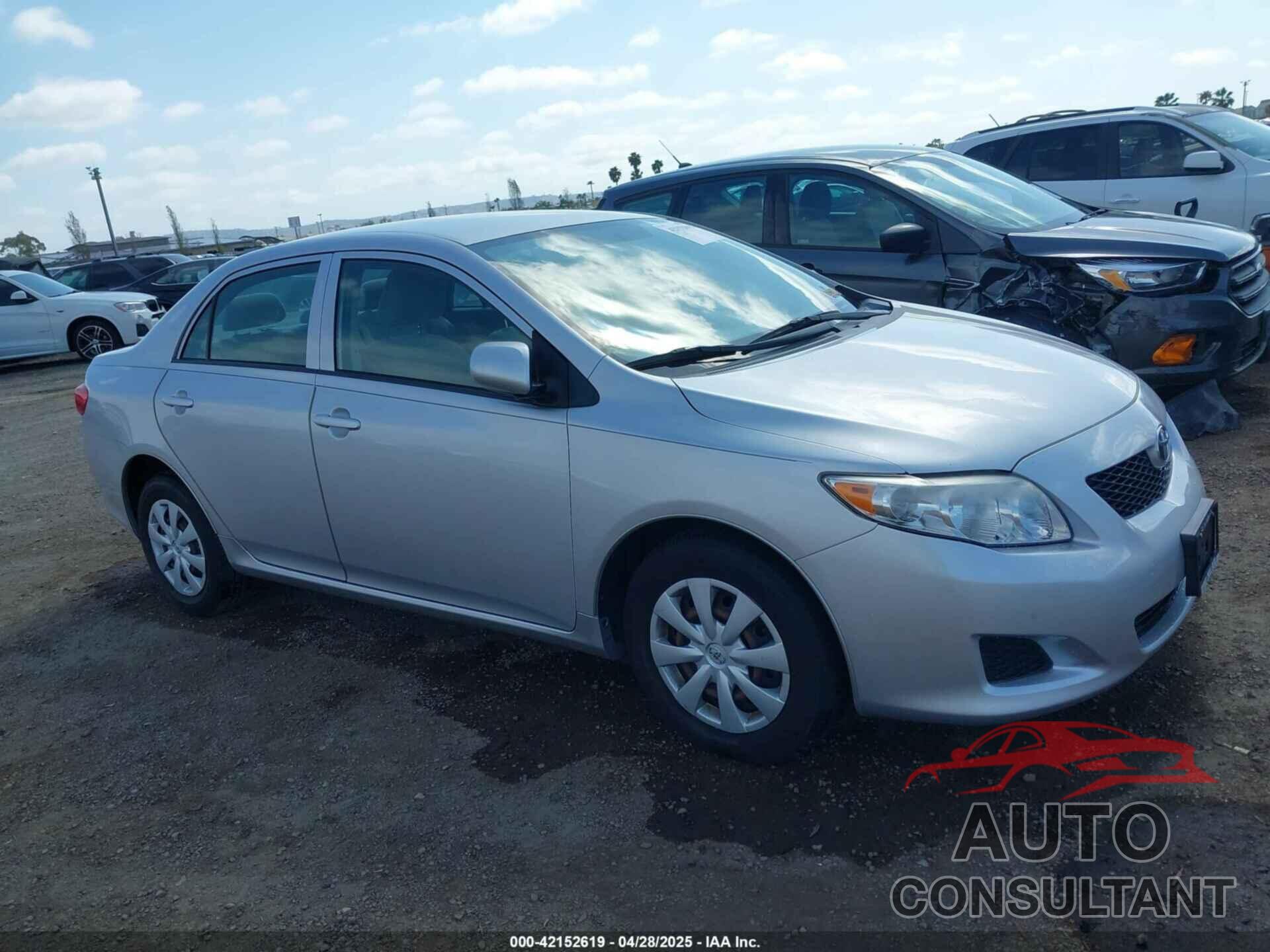 TOYOTA COROLLA 2009 - 1NXBU40E49Z060073