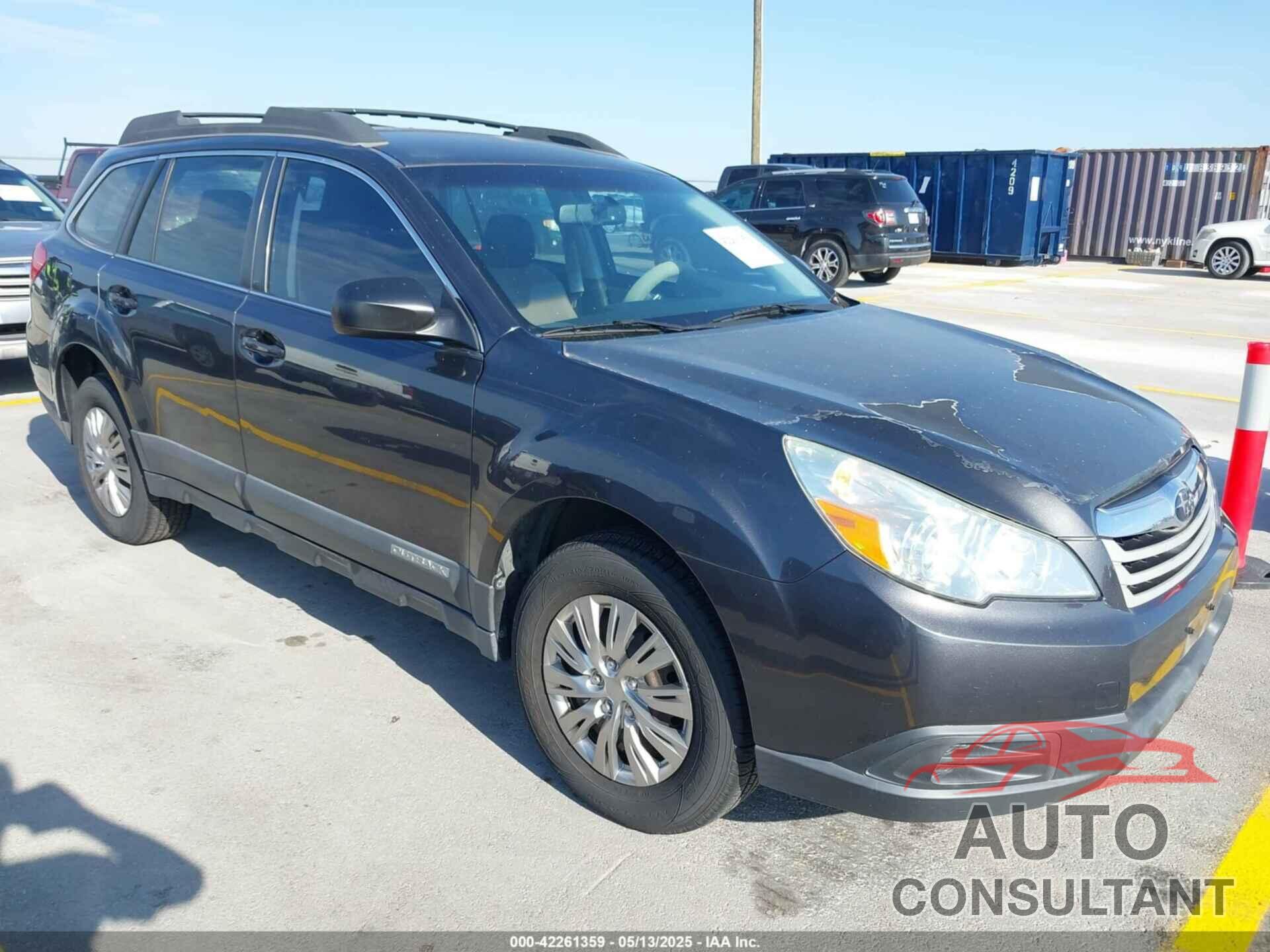 SUBARU OUTBACK 2010 - 4S4BRCAC2A3370385