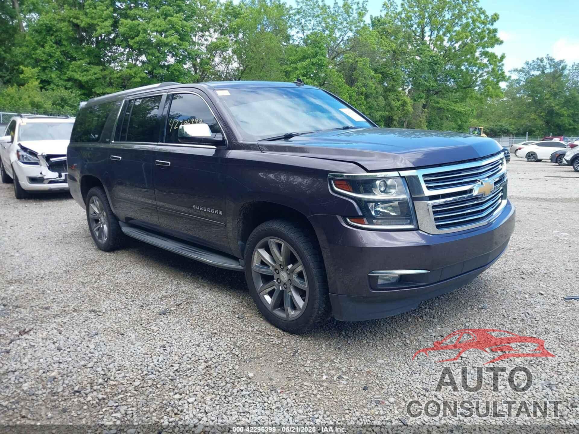 CHEVROLET SUBURBAN 1500 2015 - 1GNSKKKC2FR158941