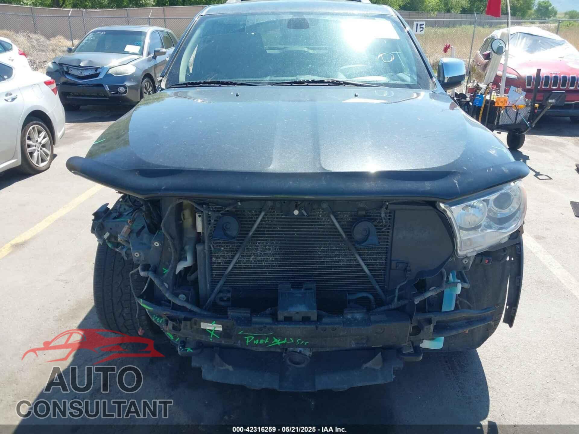 DODGE DURANGO 2013 - 1C4SDJET5DC602192