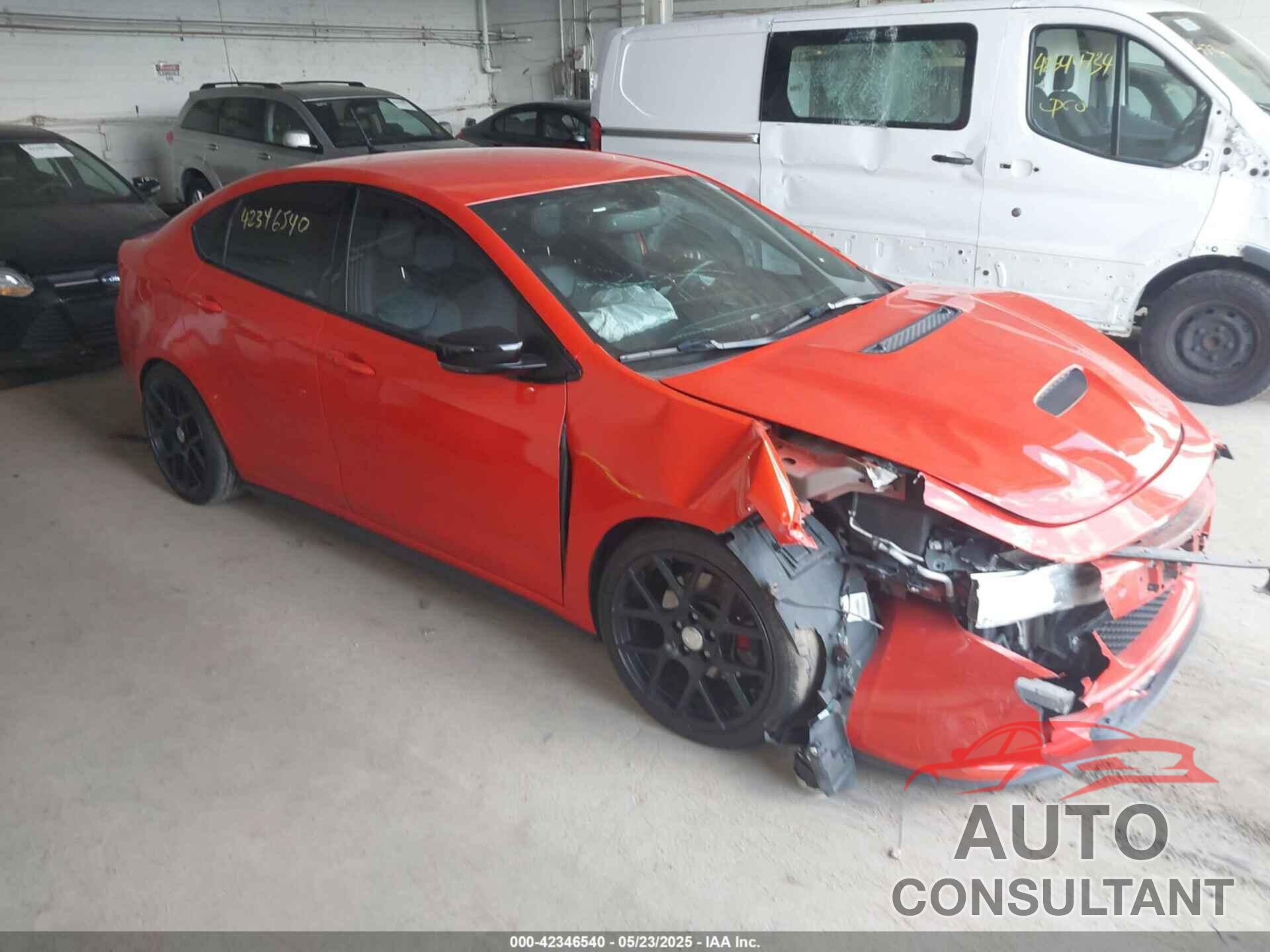 DODGE DART 2016 - 1C3CDFEB7GD701639