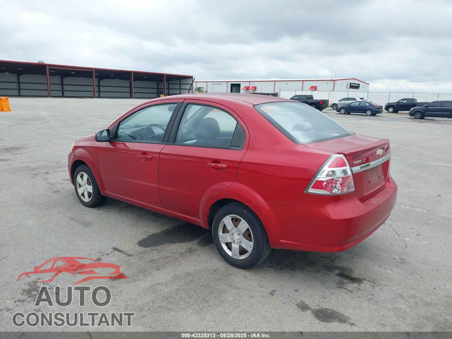CHEVROLET AVEO 2011 - KL1TD5DE2BB143387