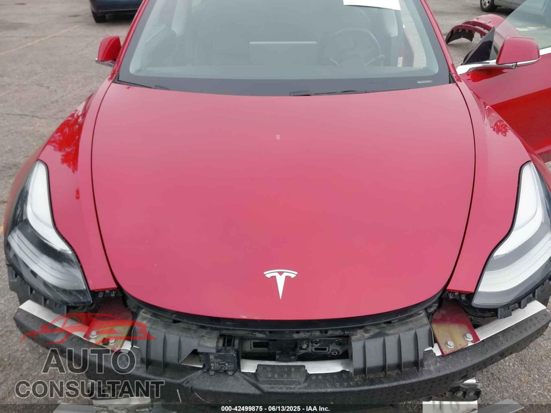 TESLA MODEL 3 2019 - 5YJ3E1EA2KF396541