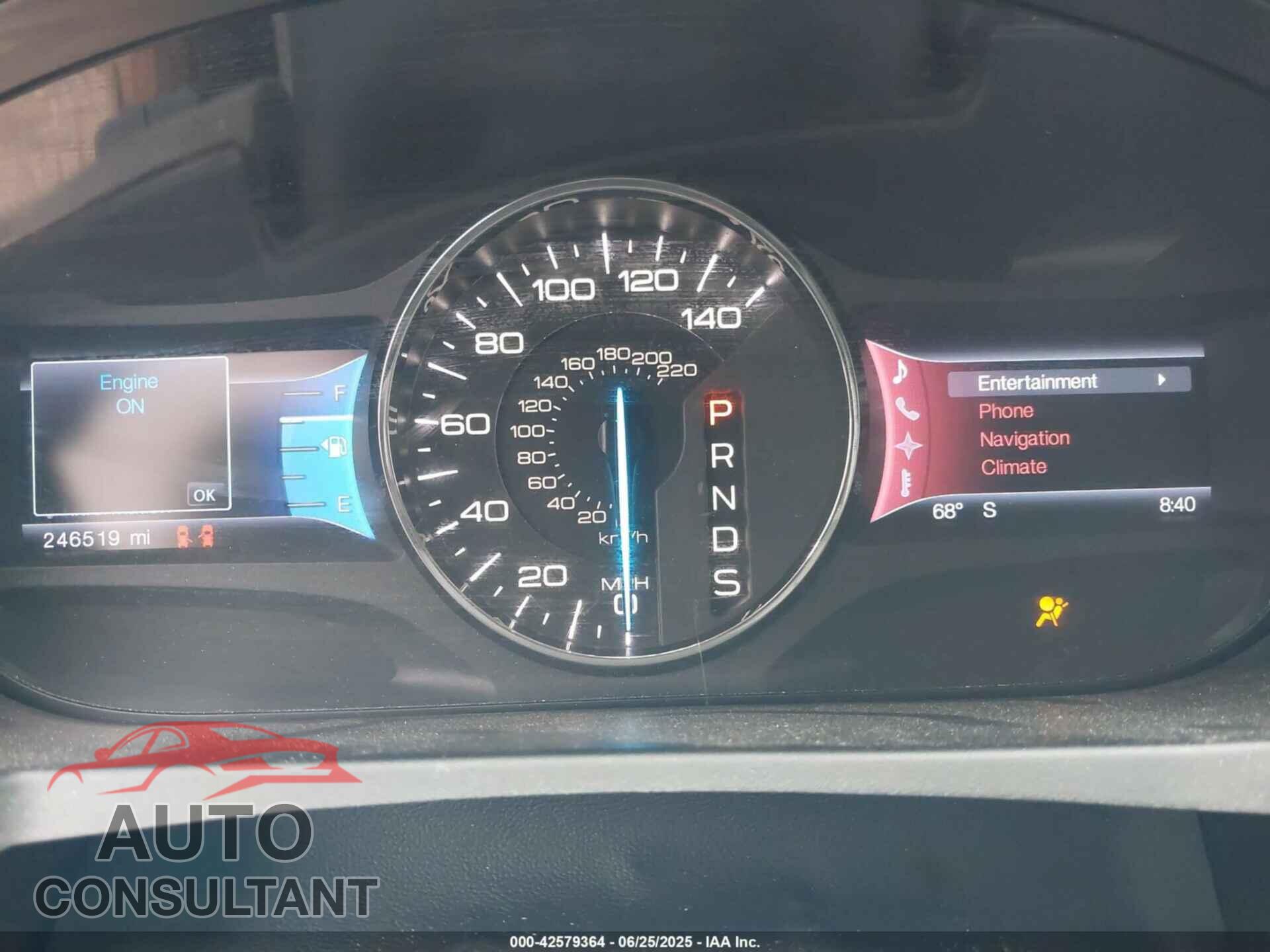 FORD EDGE 2013 - 2FMDK4KC2DBB37712