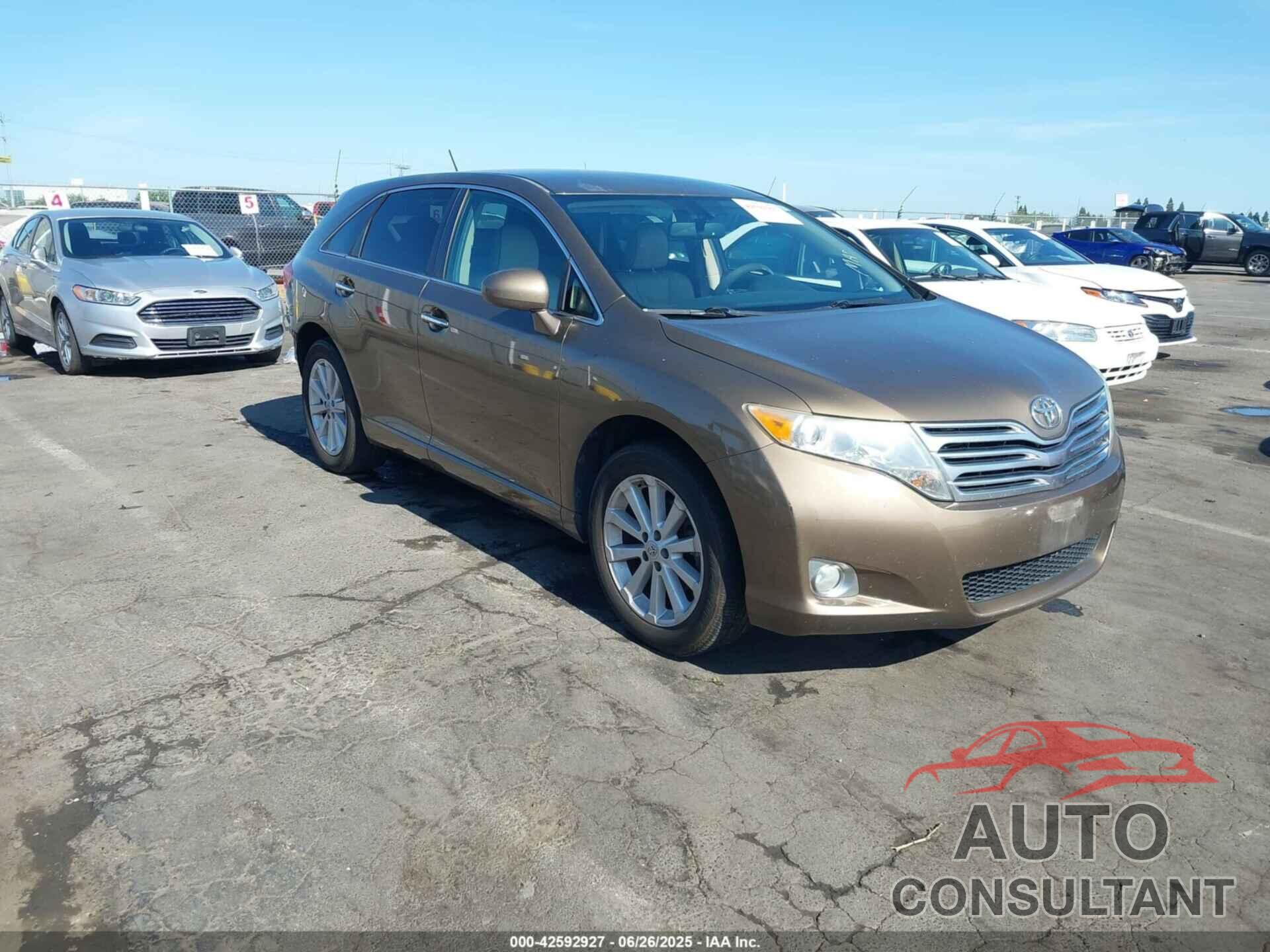 TOYOTA VENZA 2012 - 4T3ZA3BB7CU057364