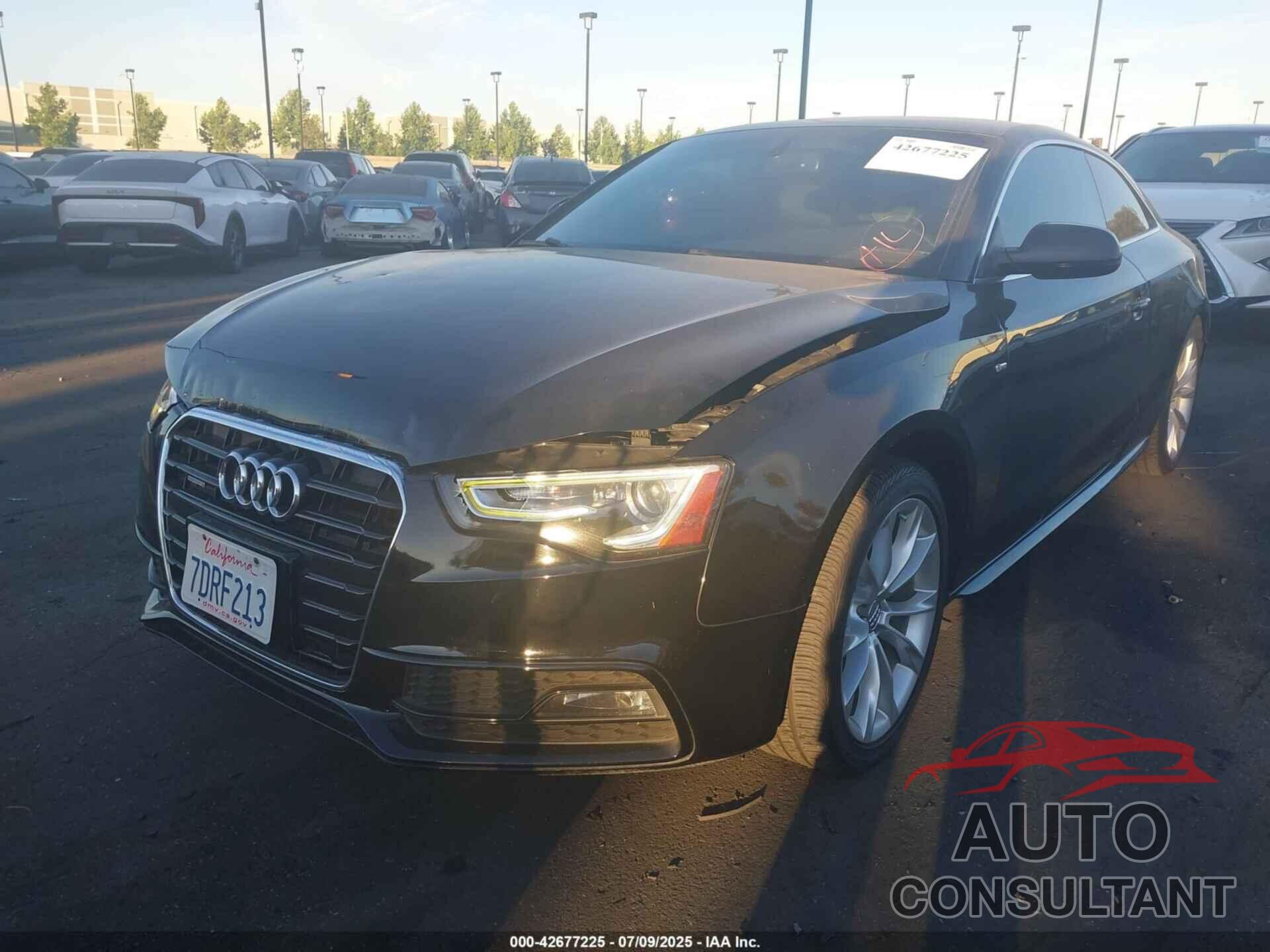 AUDI A5 2014 - WAUWFAFR1EA016453