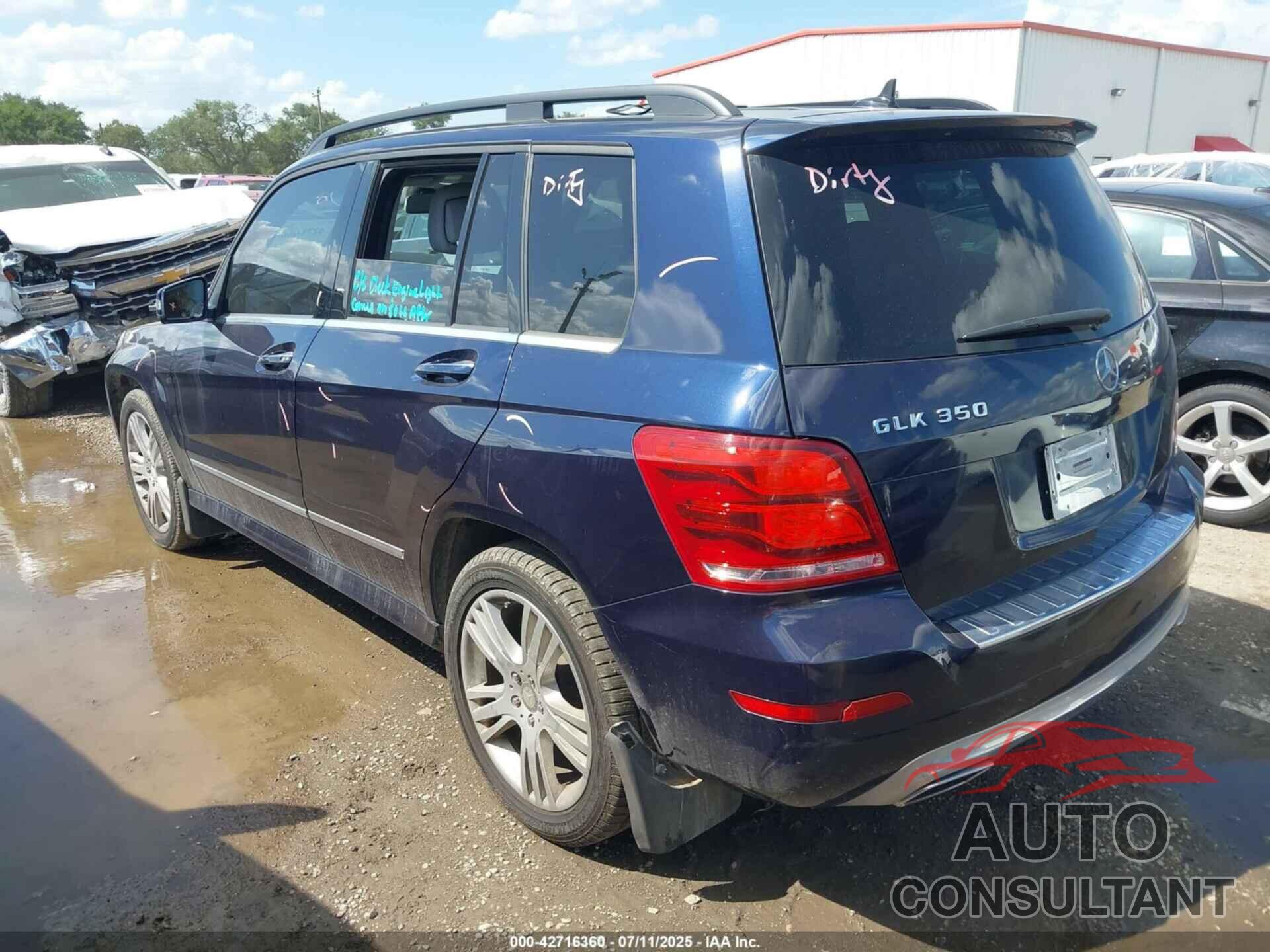 MERCEDES-BENZ GLK 350 2015 - WDCGG5HB6FG406405