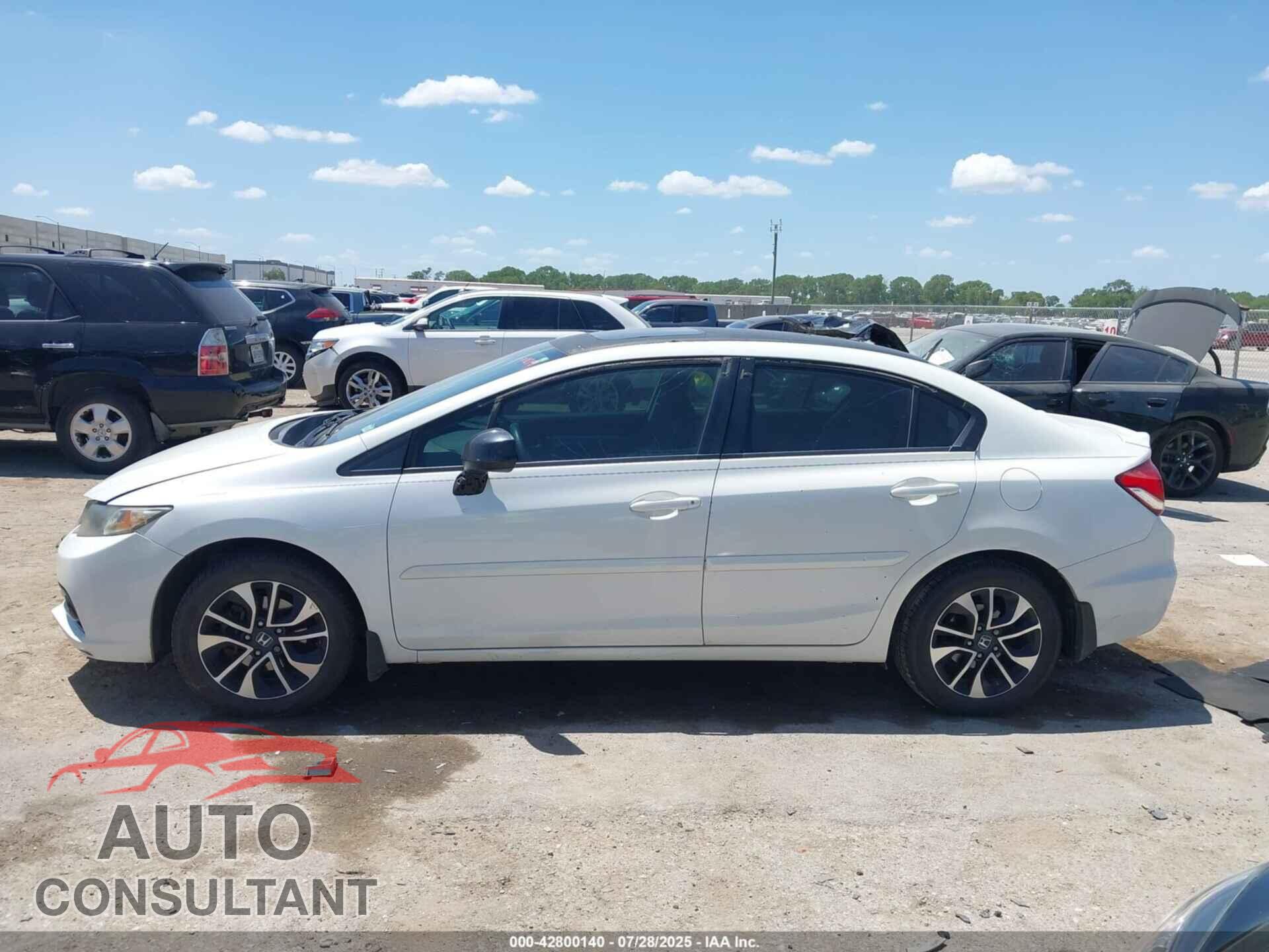 HONDA CIVIC 2013 - 19XFB2F99DE004213