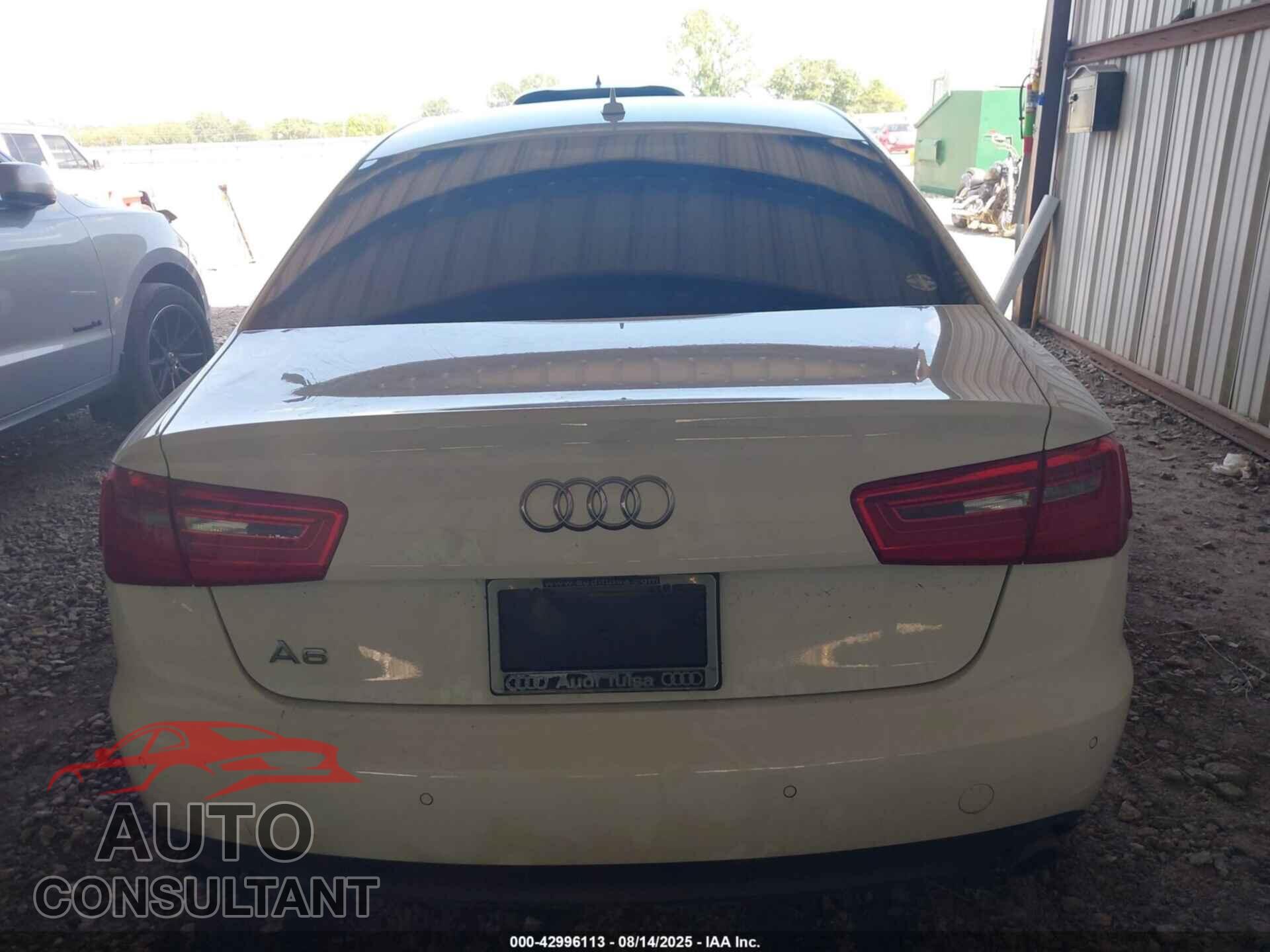 AUDI A6 2013 - WAUGFBFC4DN073565