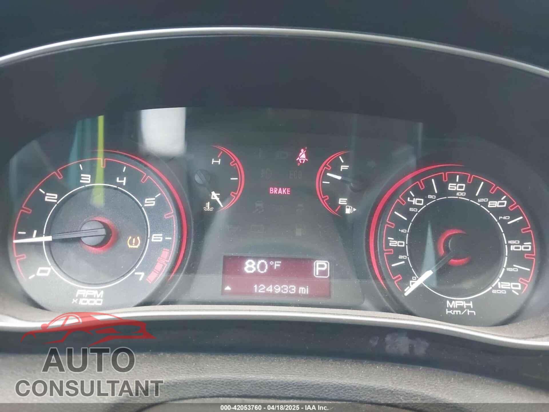DODGE DART 2013 - 1C3CDFBA8DD310667