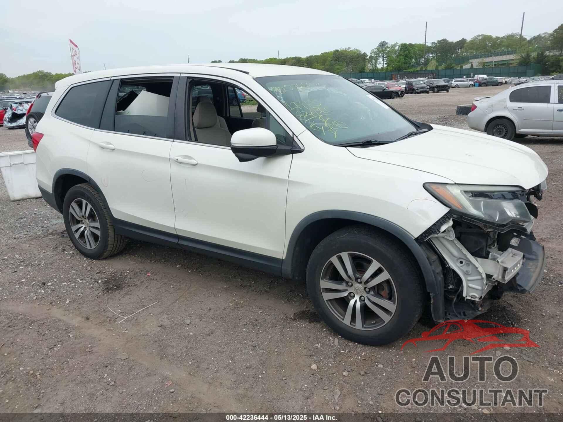 HONDA PILOT 2016 - 5FNYF6H37GB090150