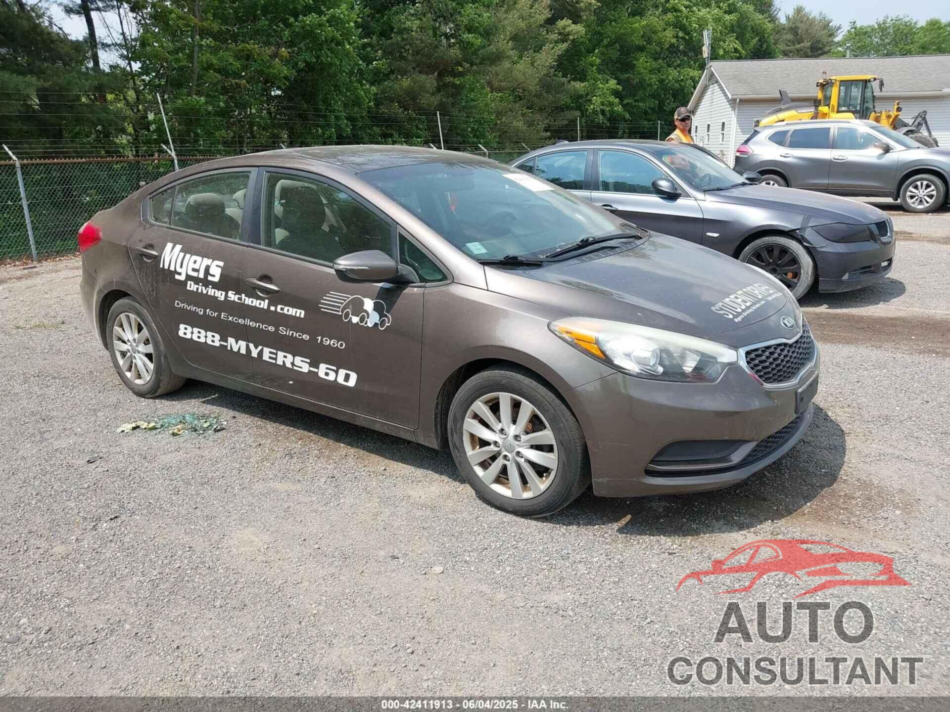 KIA FORTE 2015 - KNAFX4A62F5343952